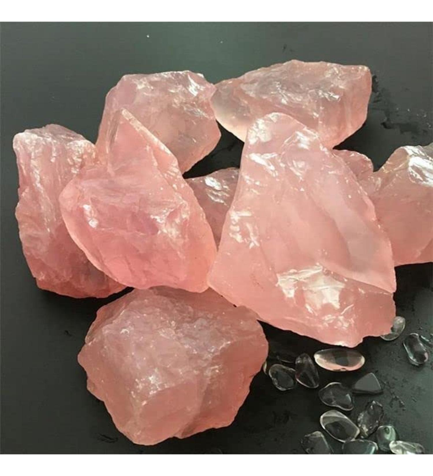 Teaching Rough Rock Raw Gemstone Fish Tank Decoration Natural Rose Quartz Minerals Specimen Pink Crystal Stones - (Color: 50g(1-5PCS)) - Buy Online on GoSupps.com