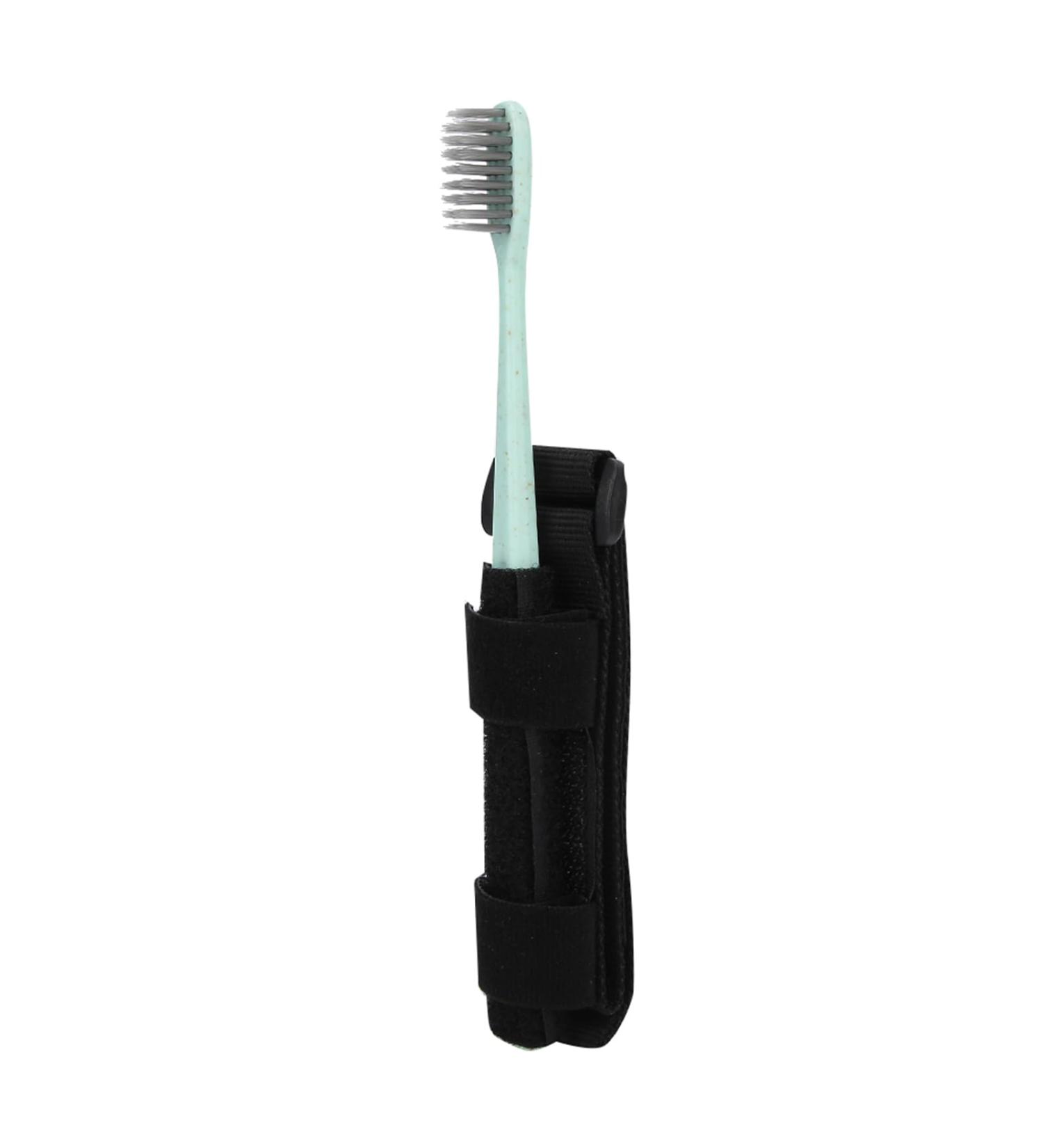 Verdant Touch Senior Care Toothbrush - Arthritis-Friendly Soft Toothbrush with Hand Loop for Easy Cleaning - Portable & Comfortable - Buy Online on GoSupps.com