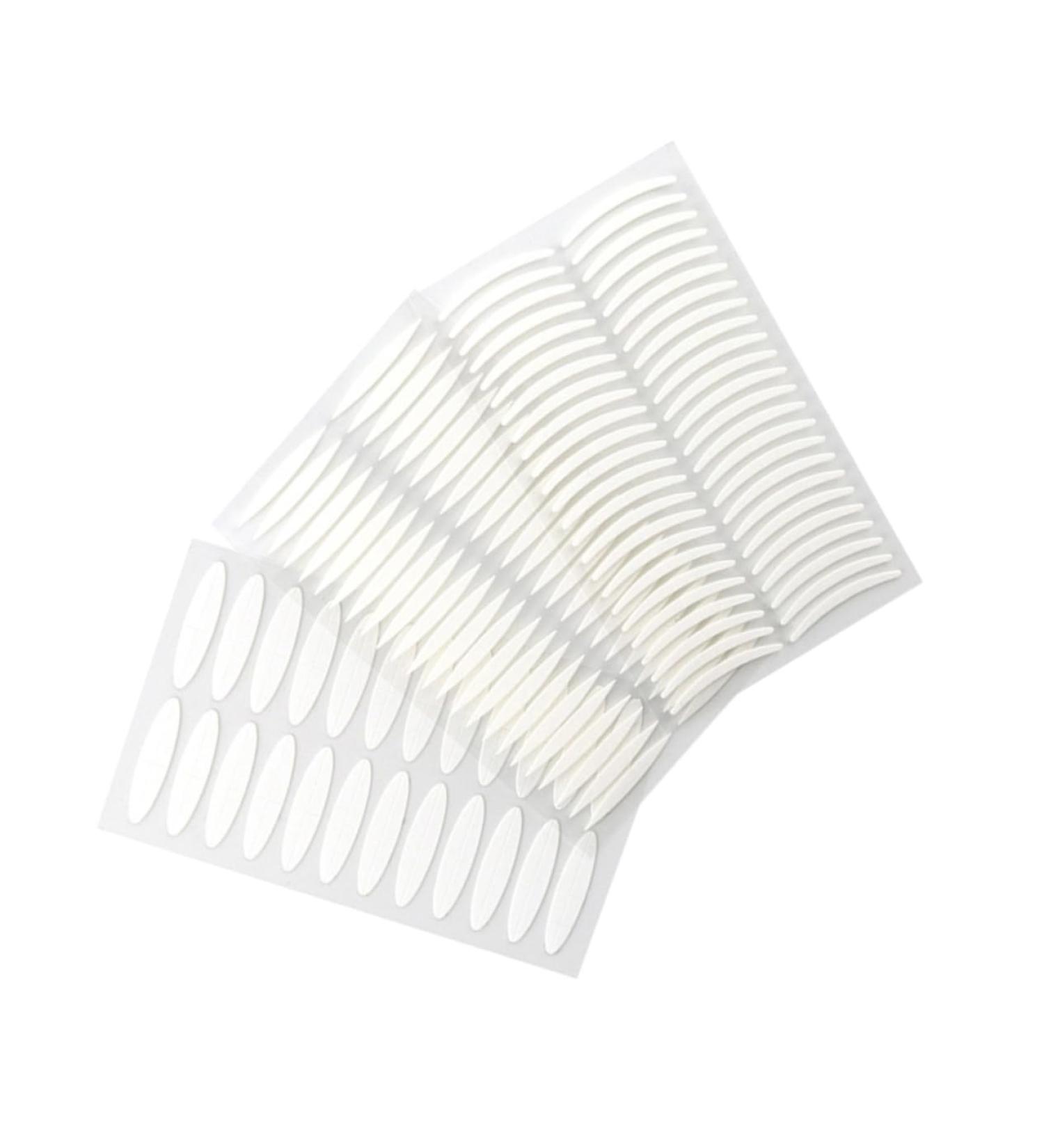 Angoily Clear Tape 45 Sheets Stickers Clear Double Sided Tape Double Eyelid Sticker Adhesive Tape Man Catheter Make up Size 1 - Buy Online on GoSupps.com