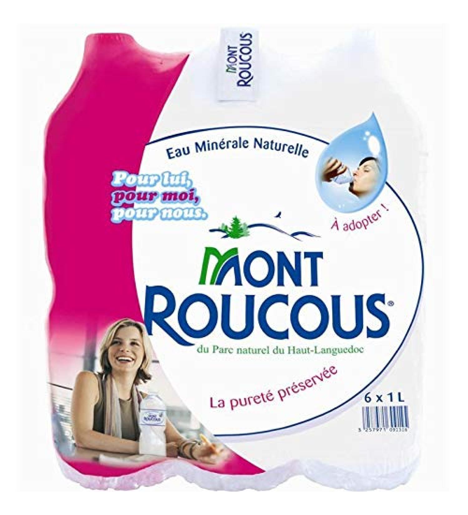 Mont Roucous|Mineral Water 6X1L|(Set of 1)|Best Deal