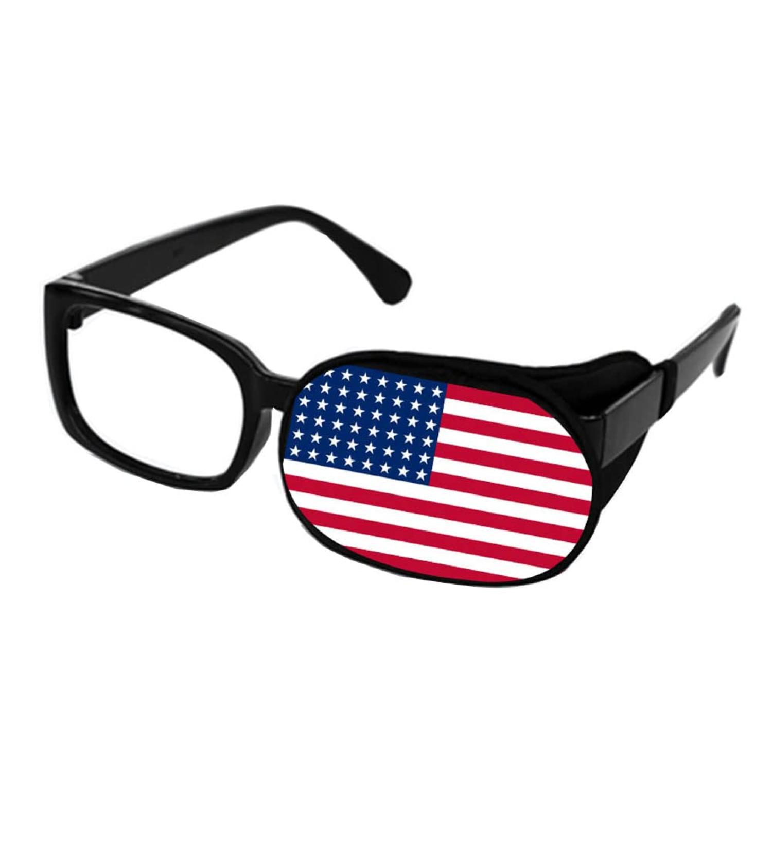 Unique Silk Eye Mask for Amblyopia & Strabismus | Breathable Training Patches for Kids & Adults | American Flag Design - Buy Online on GoSupps.com