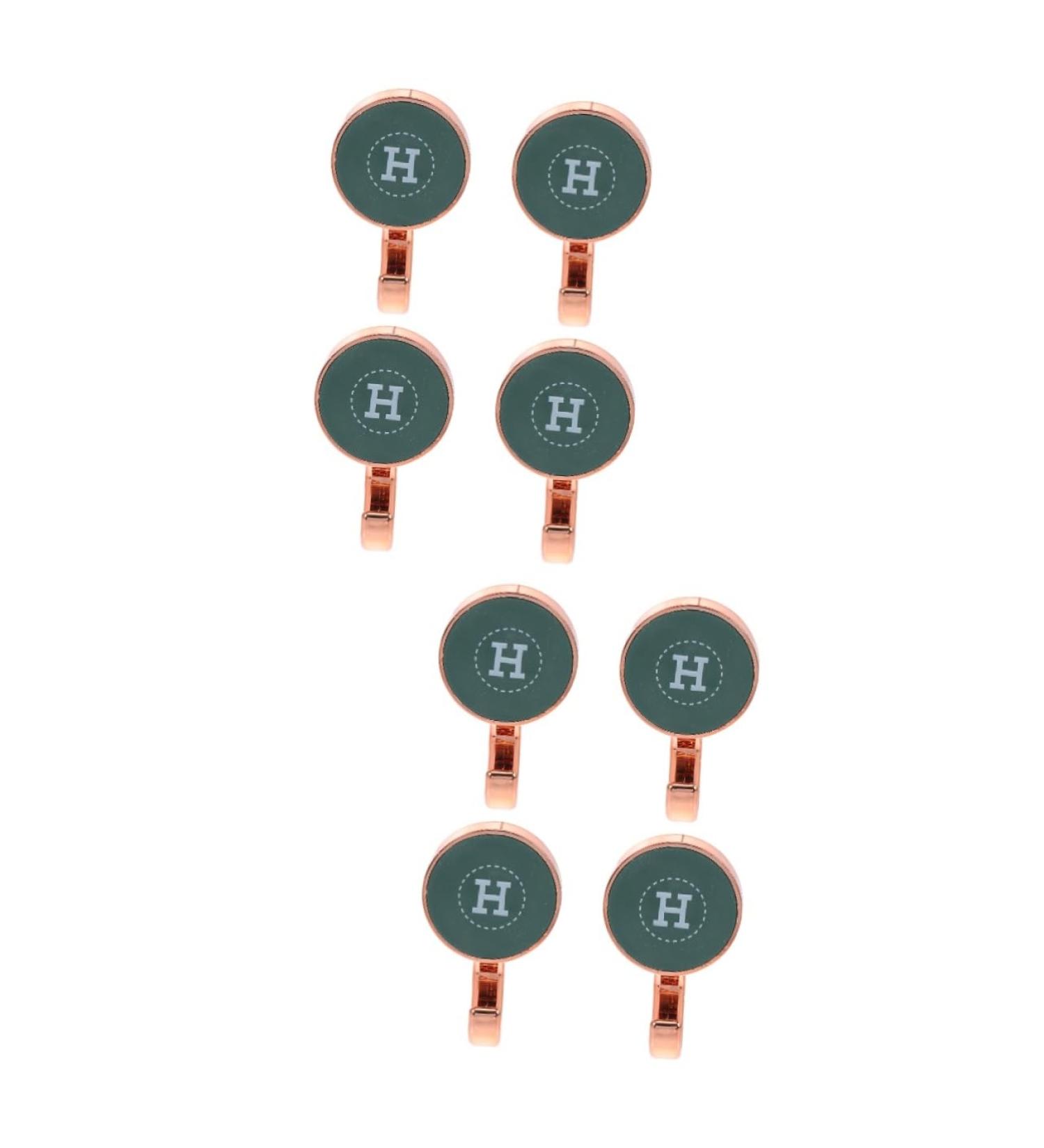 Alipis 8 Pcs Hook up Wall Mount Clothes Rack Punch- Hooks Robe Adhesive Wall Hook Call Hook Rack 6X4X1CMx2pcs Greenx2pcs - Buy Online on GoSupps.com
