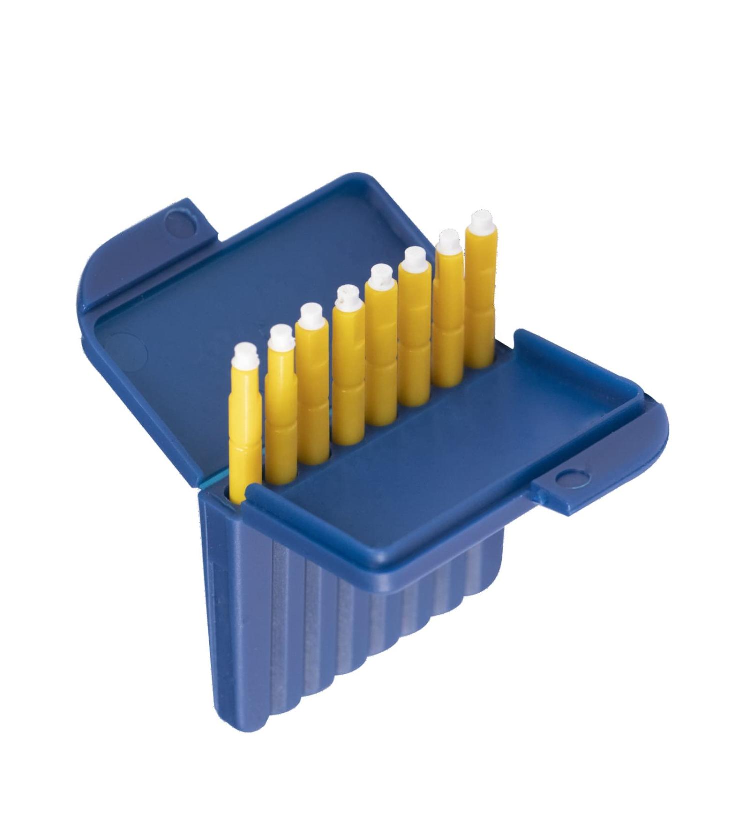 Box of 8 Cerumen Filter Wax Guards for Starkey ITE & RIC Hearing Aids | Includes Filter Change Pin - Buy Online on GoSupps.com