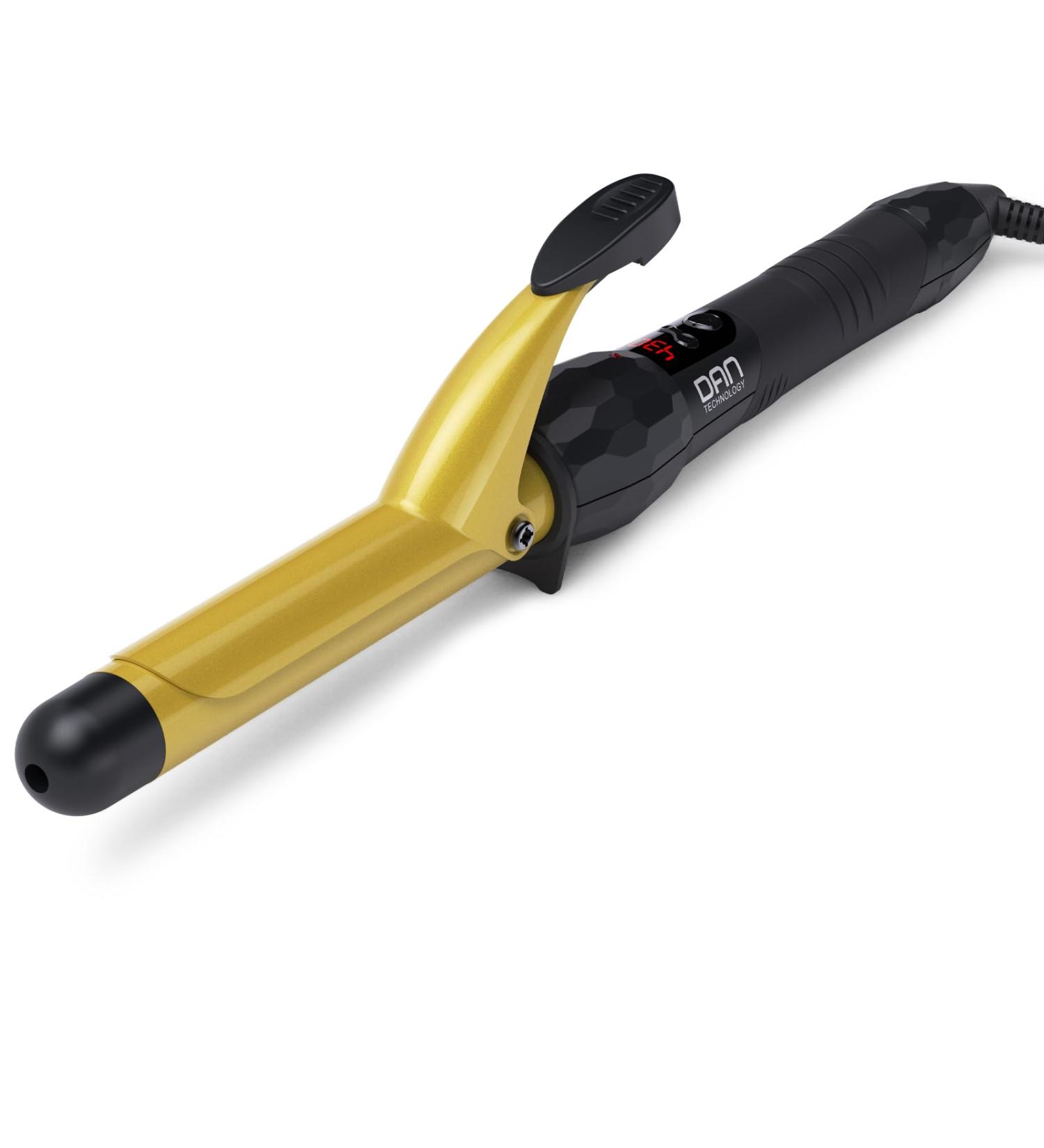 DAN Technology 1 Inch Curling Iron - 25mm Hair Curler for All Hair Types | Dual Voltage Fast Heat Up Curling Wand for Curls & Waves - Buy Online on GoSupps.com