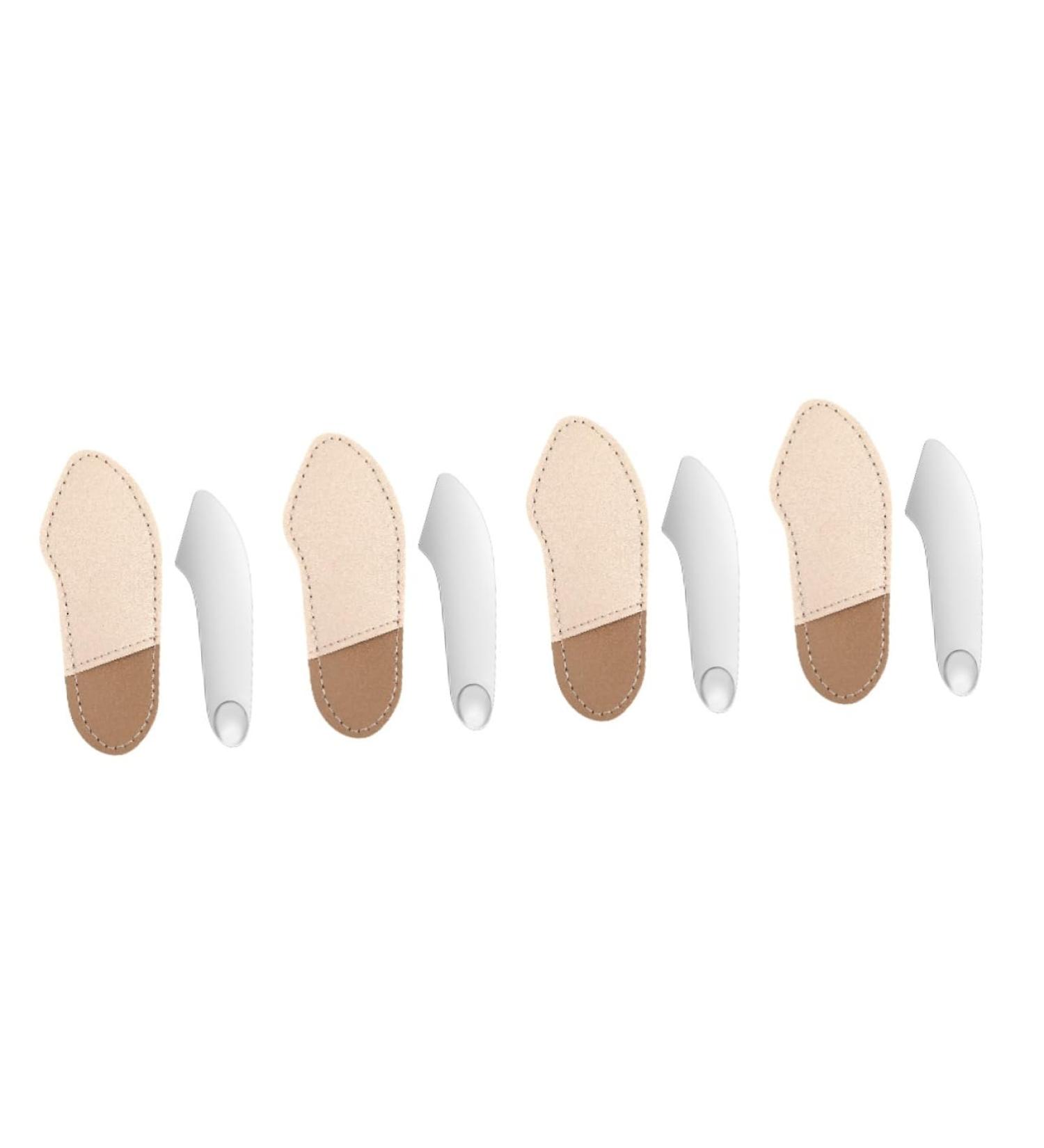 HAPINARY 4pcs Korean Cosmetics Shadow Seal Cosmetics Tool Makeup Plate Mixer Palette Stainless Steel Silver - Buy Online on GoSupps.com