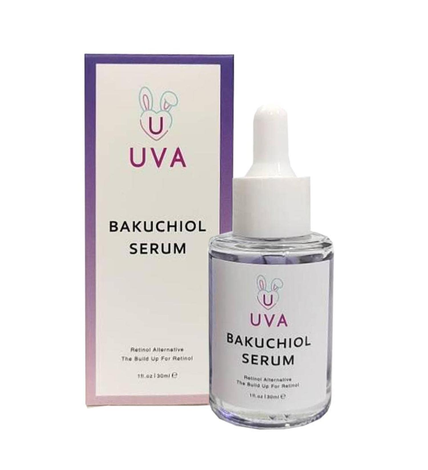UVA Lifestyle Bakuchiol Retinol Serum - Vegan Smoothing Serum to Hydrate & Reduce Fine Lines Wrinkles & Enhance Skin Appearance - Buy Online on GoSupps.com