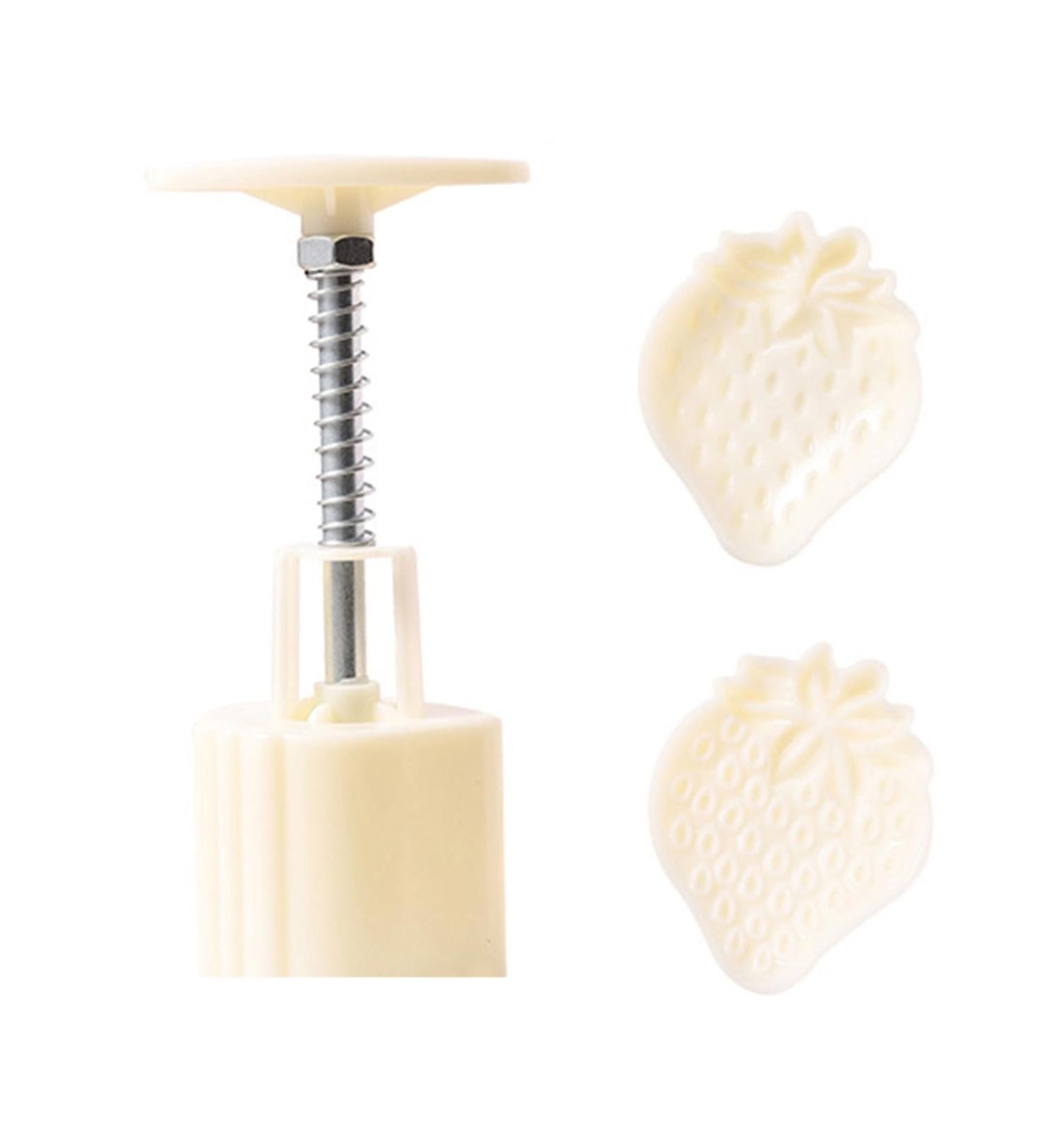 KieTeiiK Mungo Bean Cake Mold Durable Strawberry Shape Cake Molds Plastic Material for Kitchen DIY Baking Mungo Bean Cake Molds - Buy Online on GoSupps.com