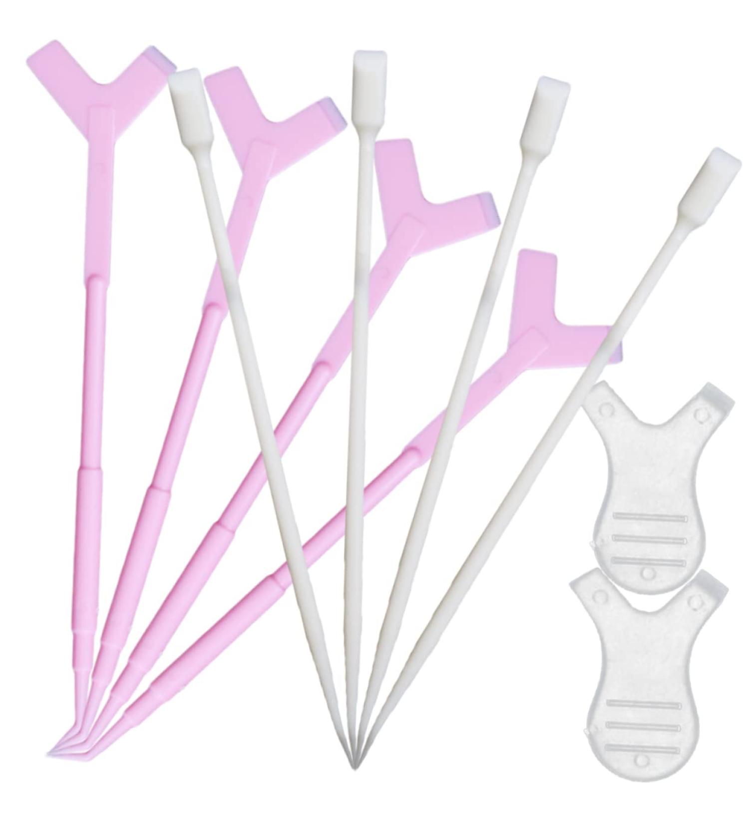 Mipcase 60pcs Eyelash Brush Set - Premium Plastic Applicators for Fake Eyelashes | Cosmetic Bag Included - International Shipping Available - Buy Online on GoSupps.com