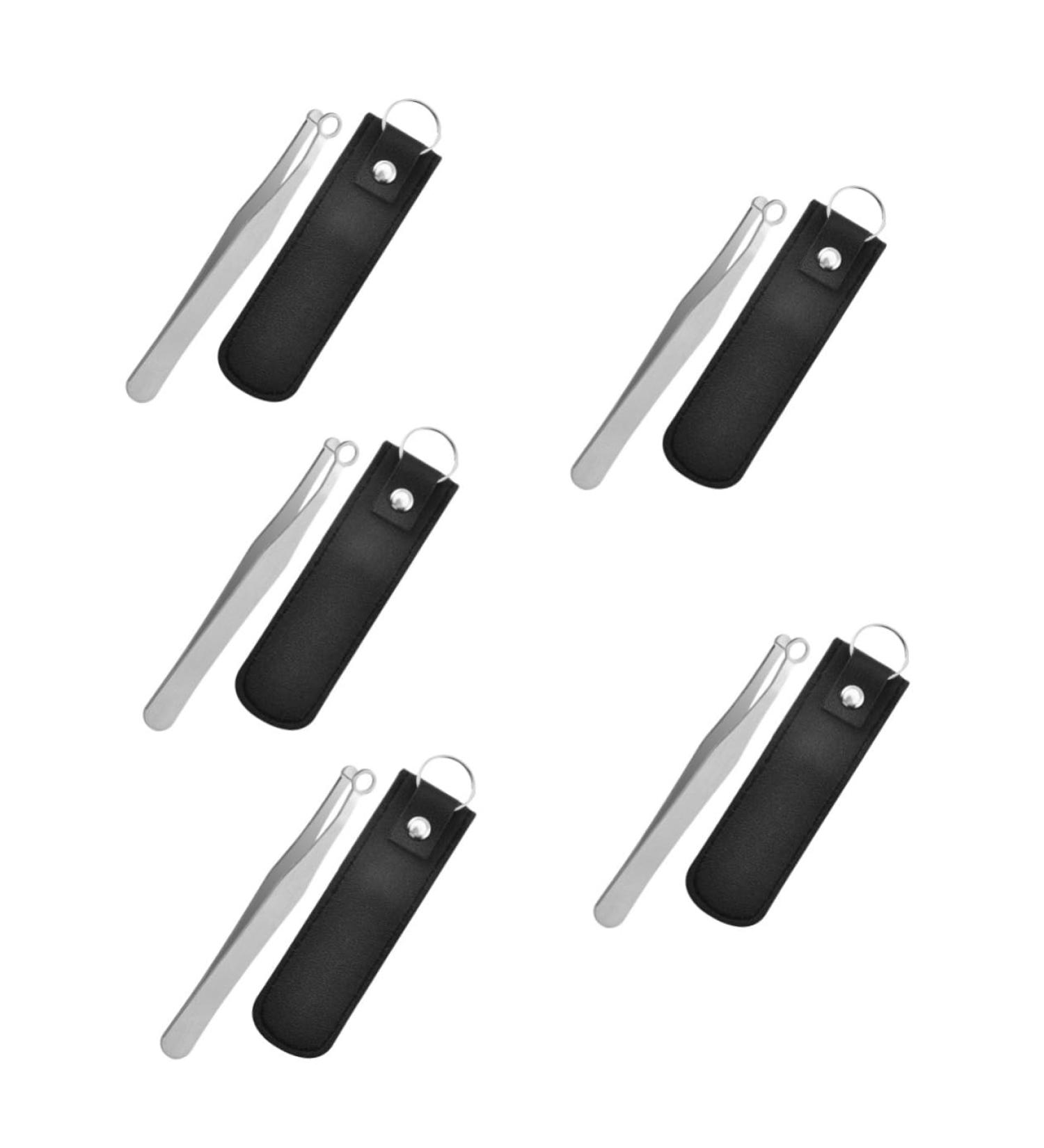 Ipetboom 5 Sets Round Nose Hair Clips | Precision Trimmers for Men | Stainless Steel Grooming Tools - Buy Online on GoSupps.com