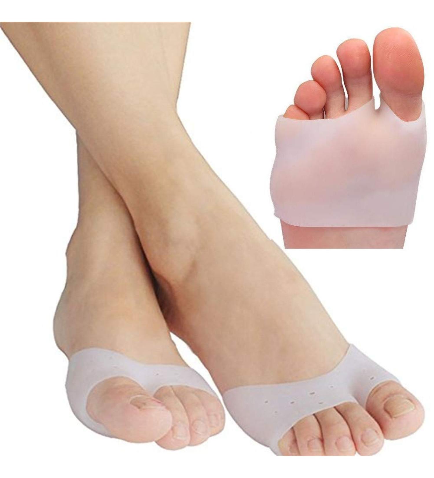 Metatarsal Gel Pads - Breathable Foot Cushions for Pain Relief | 1 Pair of Forefoot Pads for Blisters & Comfort - Buy Online on GoSupps.com