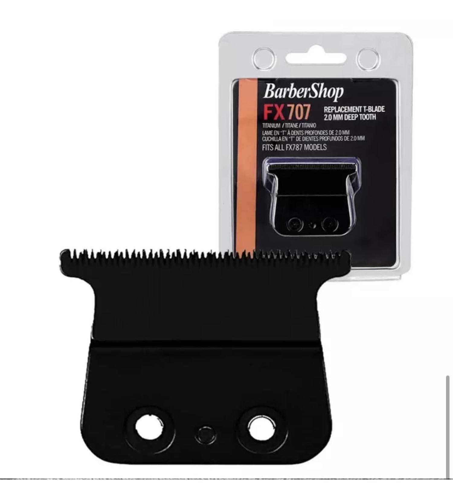 Premium Fx DLC Replacement Black Blade Set for BaByliss PRO Trimmer FX787 FX726 FX707