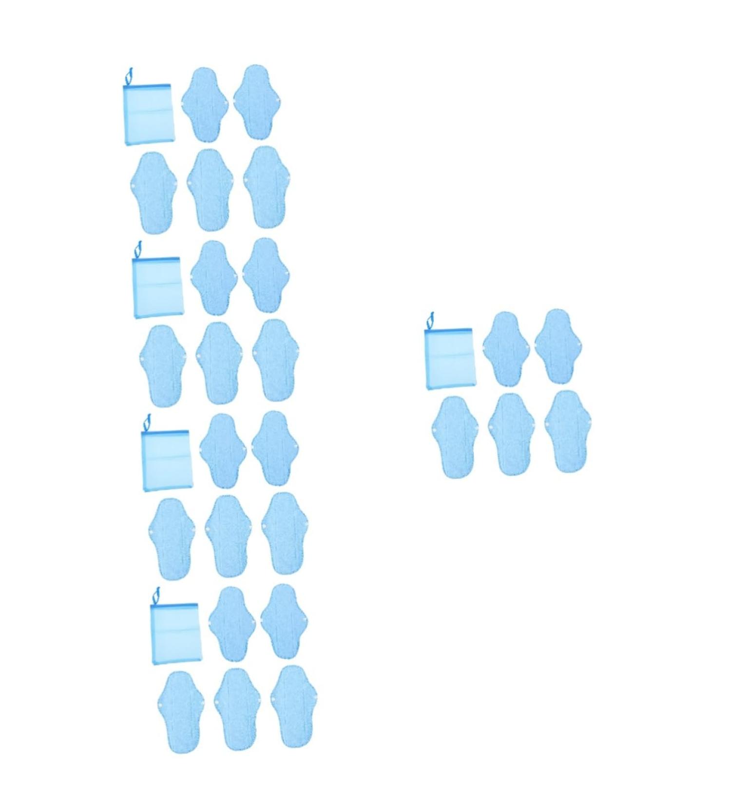 Fomiyes 6-Pack Women's Reusable Polarfleece Menstrual Pads - Eco-Friendly & Washable Binding Napkins for Comfort | Shop Now! - Buy Online on GoSupps.com