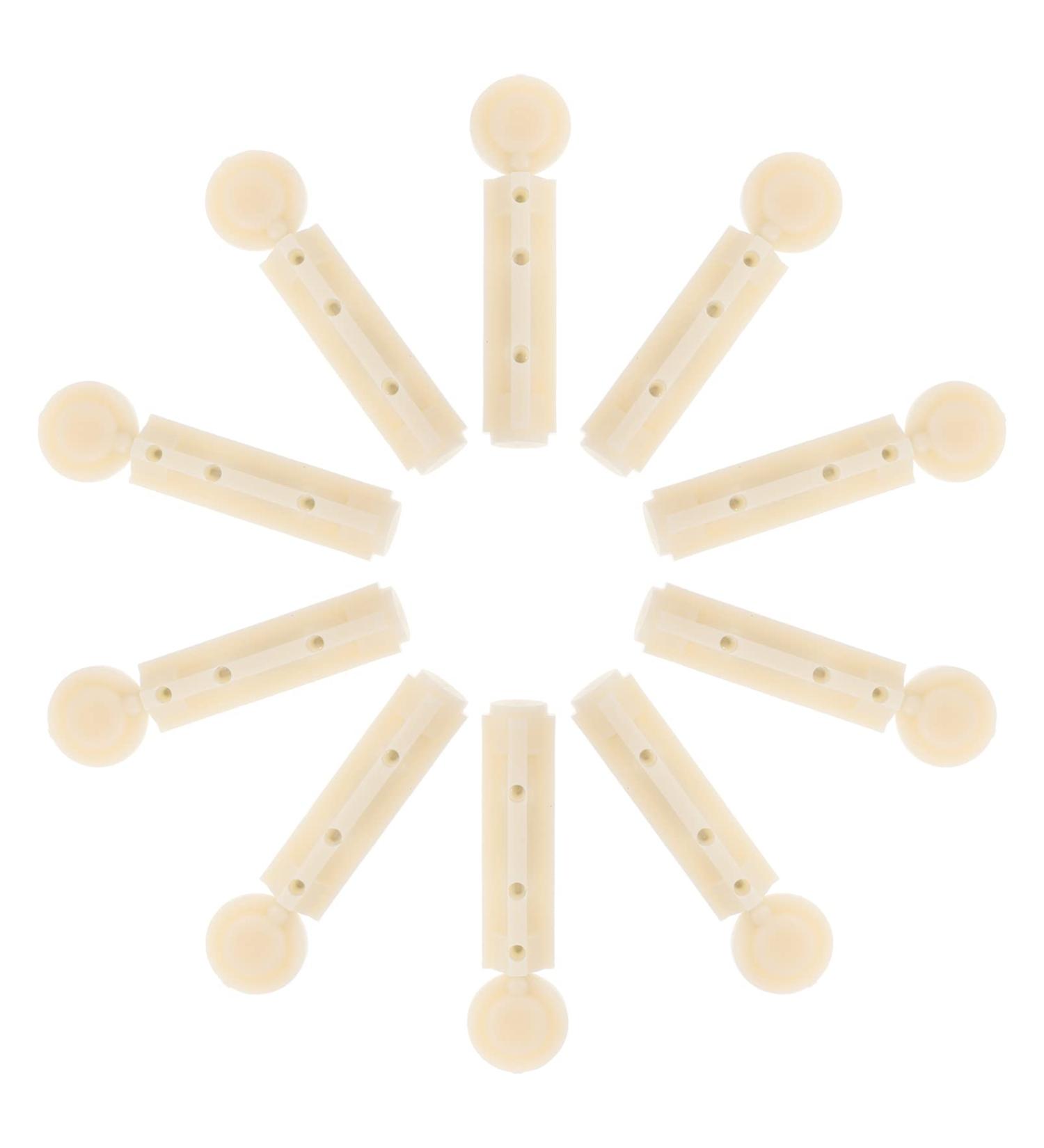 DOITOOL 150Pcs Twist Top Lancets | Disposable Safety Blood Lancet Needles for Diabetic Supplies - Beige - Buy Online on GoSupps.com