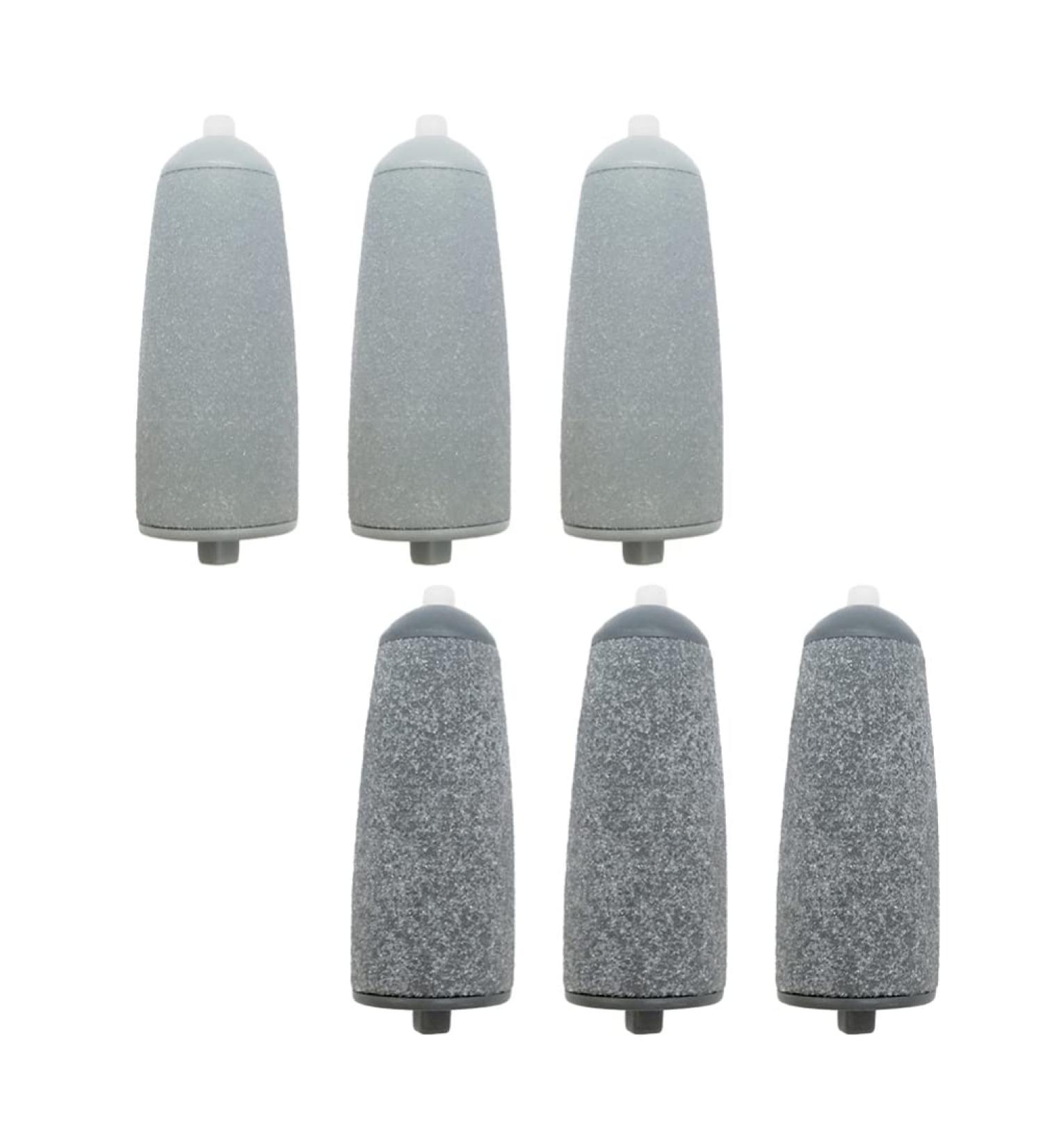 Minkissy 6-Piece Coarse Replacement Roller Heads for Foot Callus Remover | Pedicure Accessories for Electronic Foot File | International Shipping Available - Buy Online on GoSupps.com