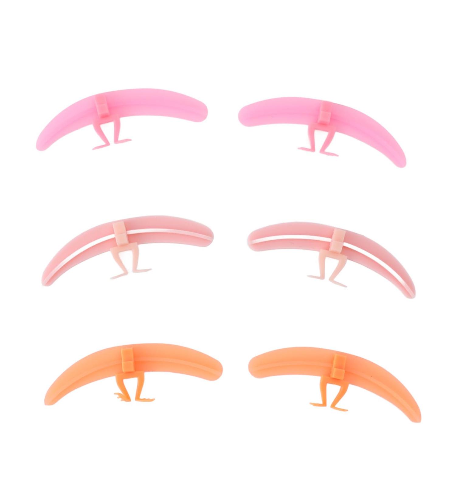  Eyelash Separator Set Washable Silicone Simplified Process Enhanced Lash Results for Lash Extension Beginners 3 Pairs Rose Red/Pink/Orange - Buy Online on GoSupps.com