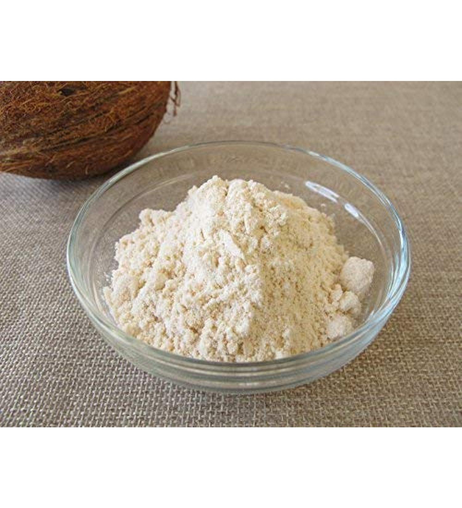 5 kg coconut flour | partially defatted | ground | gluten-free | coconut | flour | coconut | baking | 5 kg (1 pack)