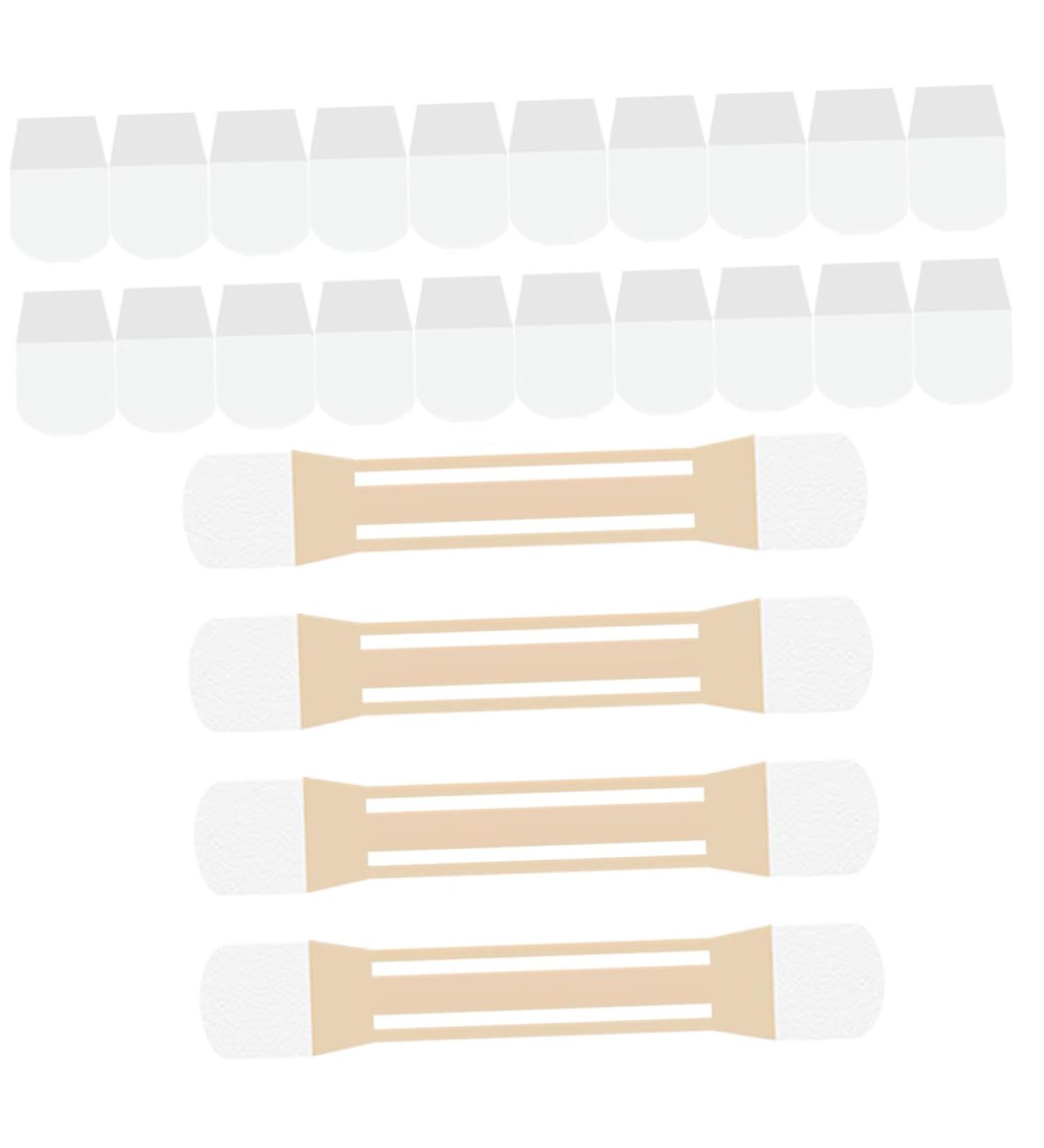 VINTORKY 4pcs Neck Lift Stickers Makeup Neck Tape Neck Tightening Tapes Patch Swan Neck Rubber 20.5x4cm As Shown - Buy Online on GoSupps.com
