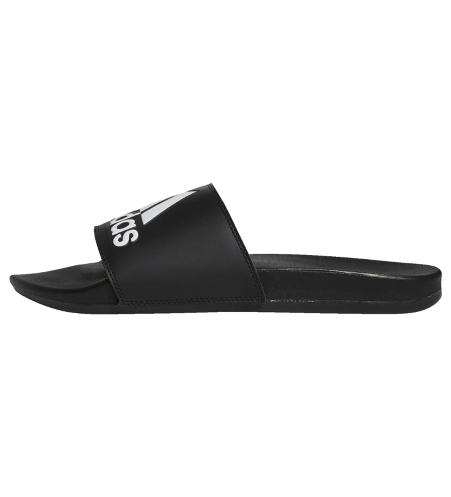 Buy adidas Unisex Adilette Comfort Slides - Core Black Ftwr White - Size 46 EU | International Shipping Available - Buy Online on GoSupps.com