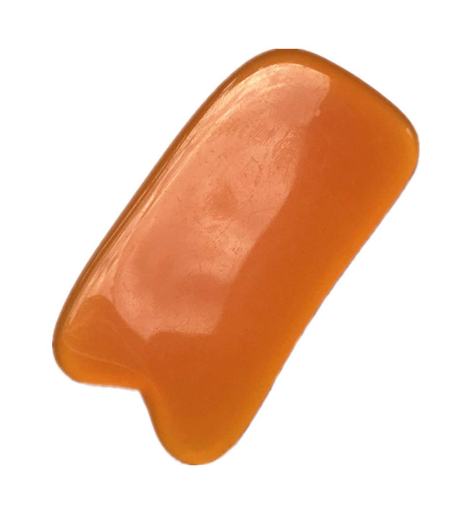 Buy Face Massage Tool - Acupuncture Scraper for Facial & Body Spa Treatment - Skin Care at Home (Orange - Buy Online on GoSupps.com