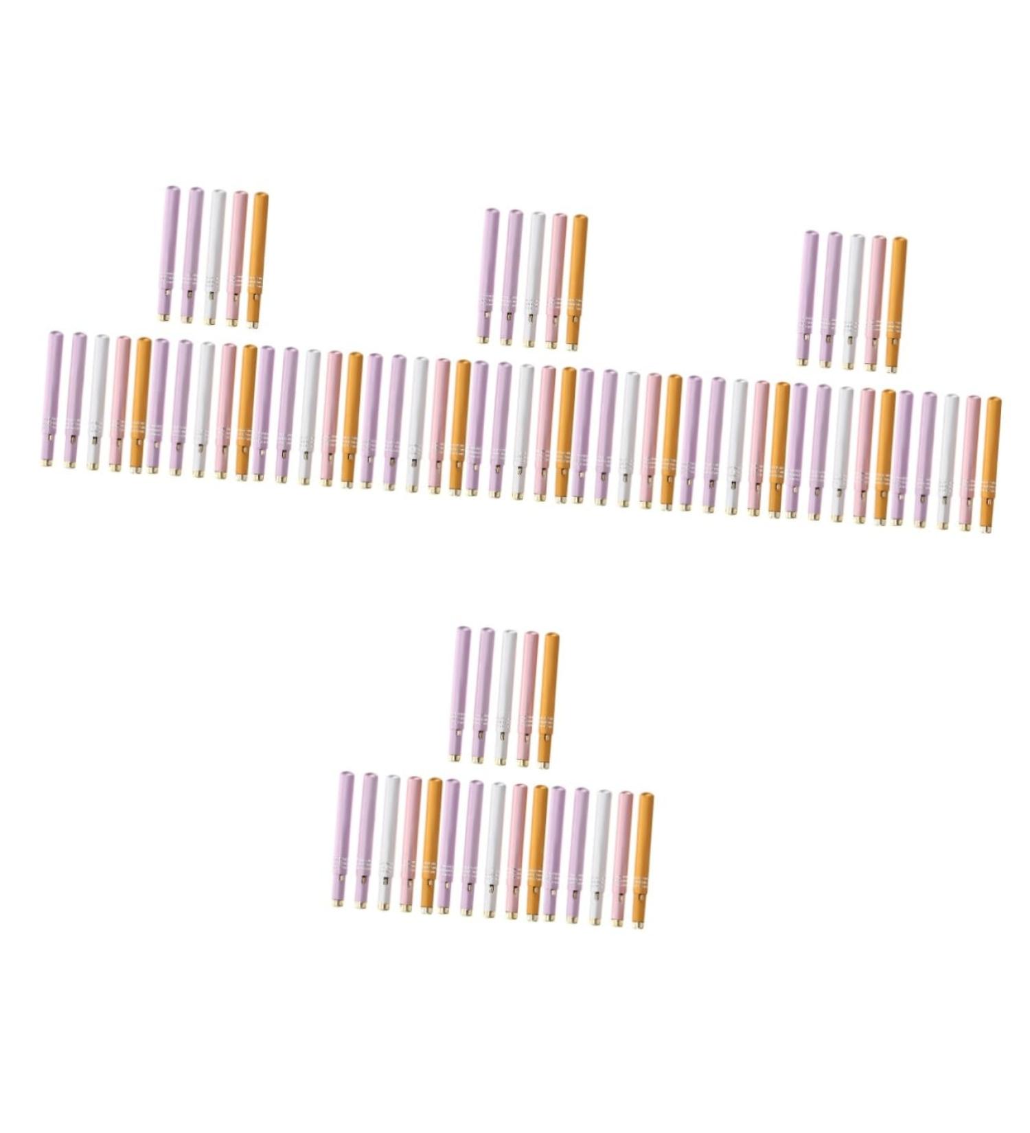 FRCOLOR 20 Pcs Retractable Lip Brush Set - Perfect Lipstick Gloss & Stain Applicators for Travel | Aluminum Alloy Metal Shell - Buy Online on GoSupps.com