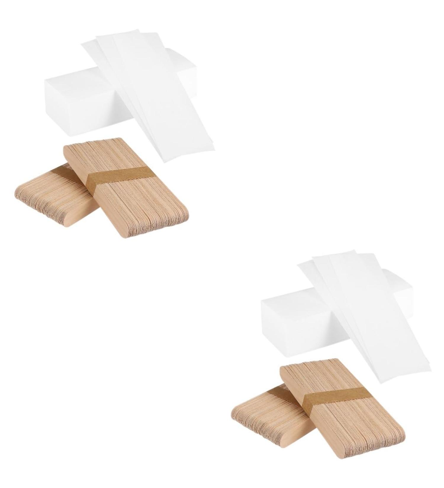 Beavorty 400 PCS Wax Paper & Wax Pencils - Premium Body & Face Hair Removal Strips - Buy Online on GoSupps.com