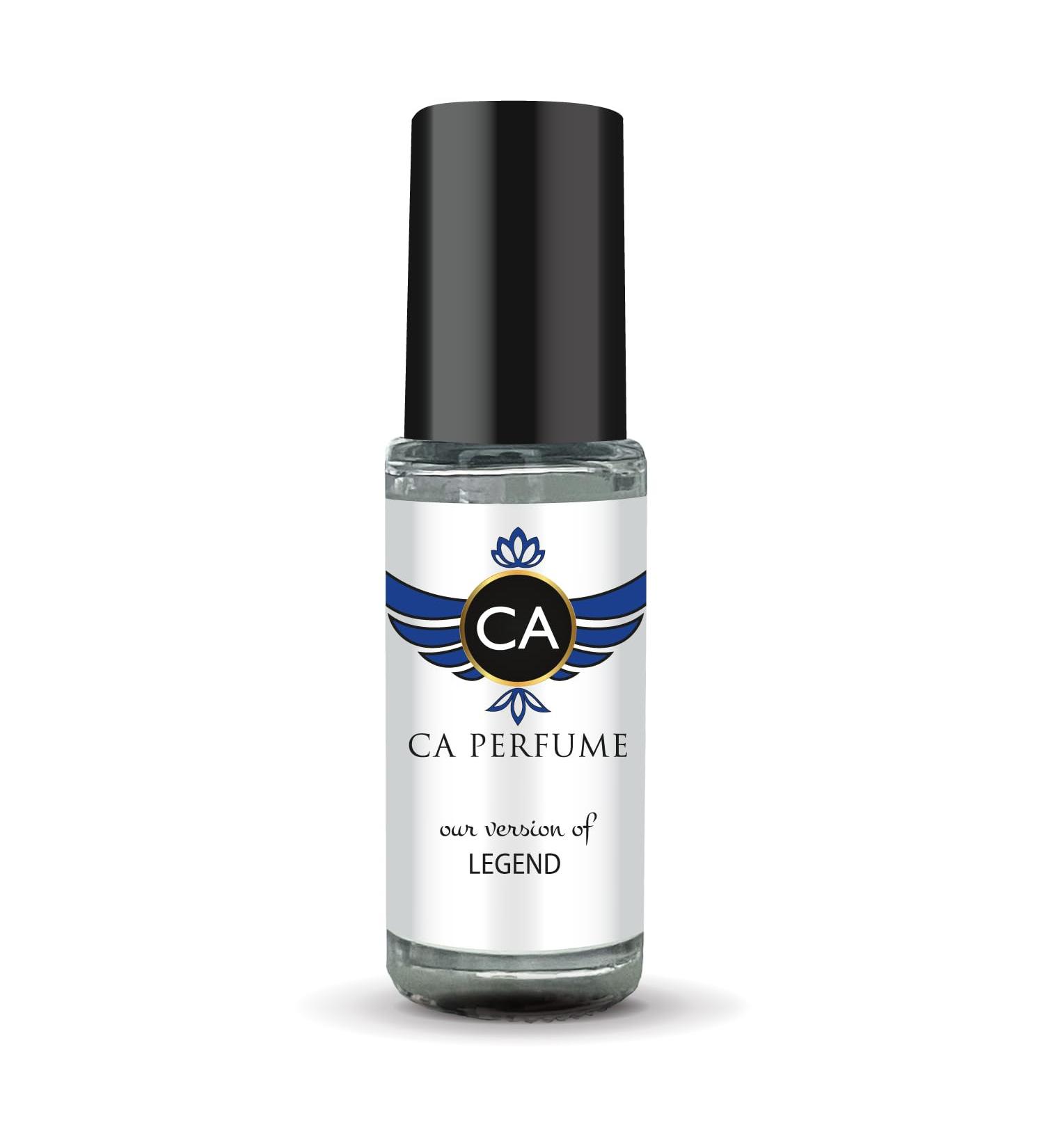 CA Perfume Impression of Legend For Men Replica Fragrance Body Oil Dupes Alcohol-Free Essential Aromatherapy Sample Travel Size Concentrated Long Lasting Attar Roll-On 0.14 Fl Oz/4ml-X1 - Buy Online on GoSupps.com