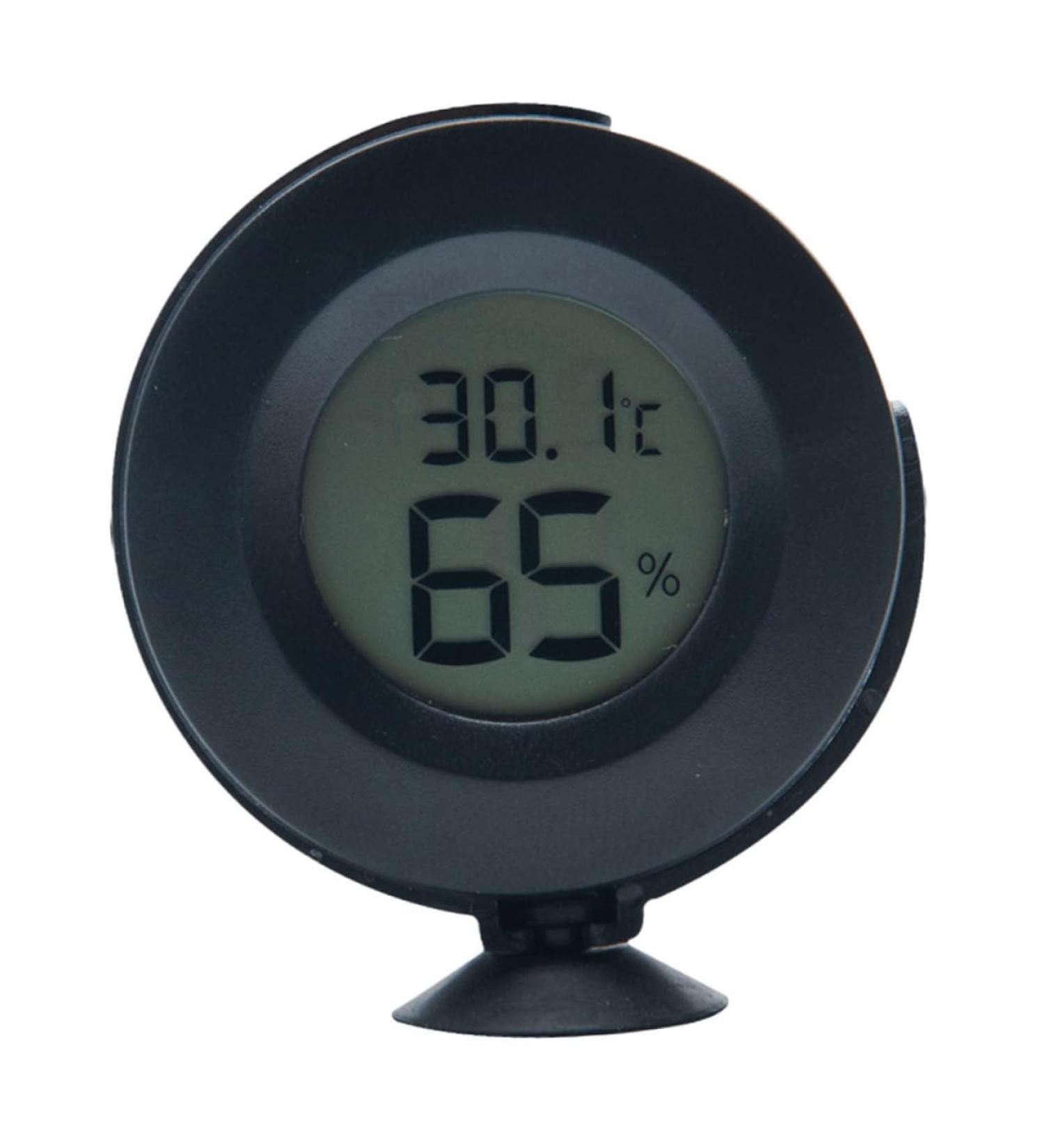 Yardwe 3 Pcs Thermometer Reptilians Mini Turtles Room Digital Turtle Hygrometer Pet Animal Blackx3pcs 6.5X6.5X3cmx3pcs - Buy Online on GoSupps.com