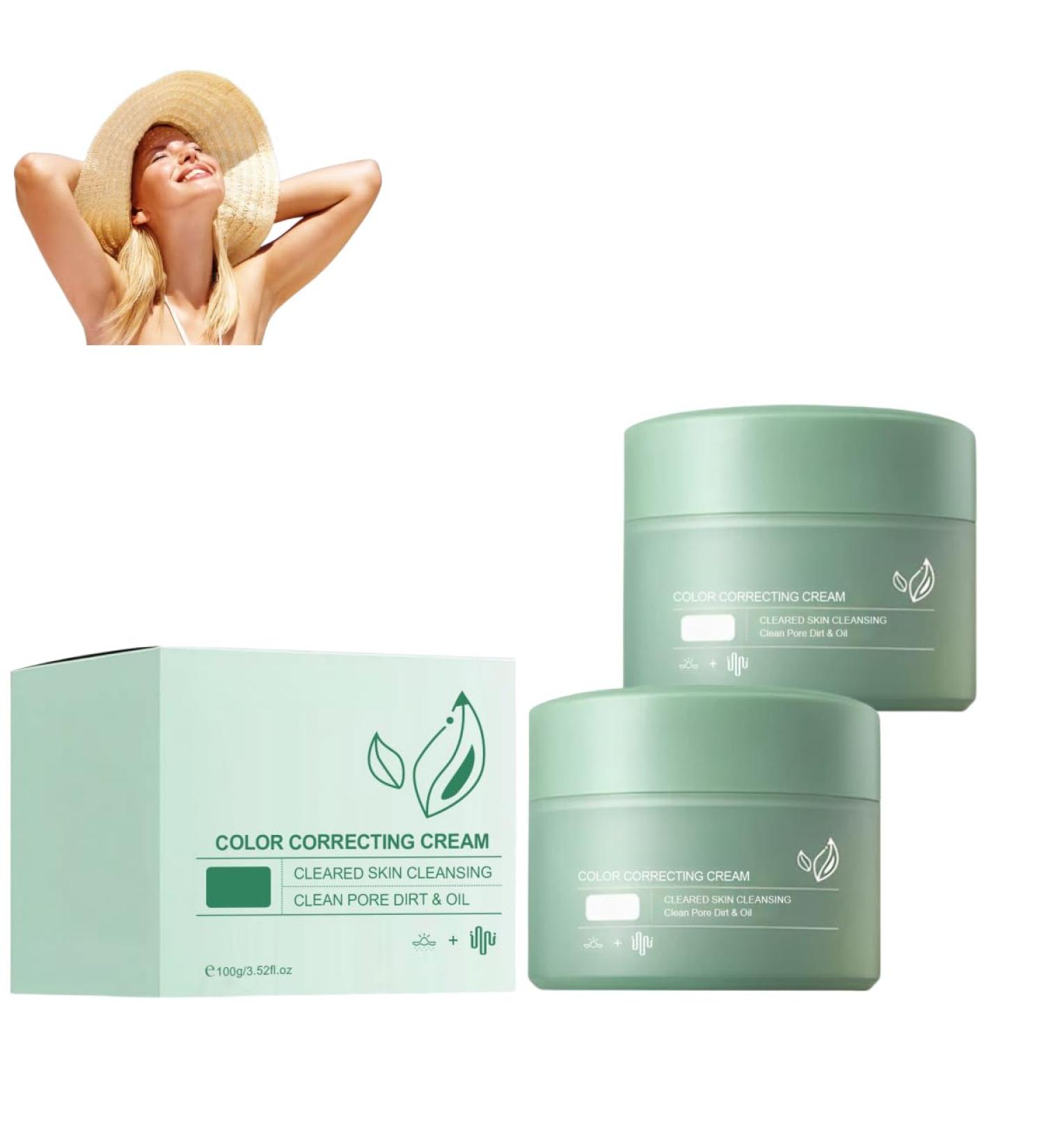 IFFANY Color Correcting Cream Moisturizing Complexion Correcting Cream Anti-Red and Green Dark Circles Concealer Soothing Complexion Concealer Cream Soothing Face Cream - Buy Online on GoSupps.com