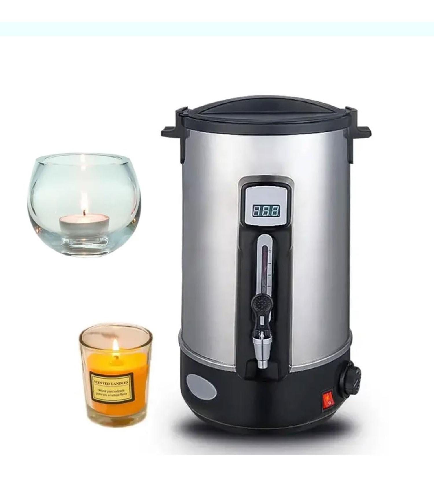 Josby 6L Electric Wax Melting Pot - 1500W with LED Display & Temperature Control (86 F-230 F) | Perfect for Beauty Salons Home Use & Factories - International Shipping Available - Buy Online on GoSupps.com