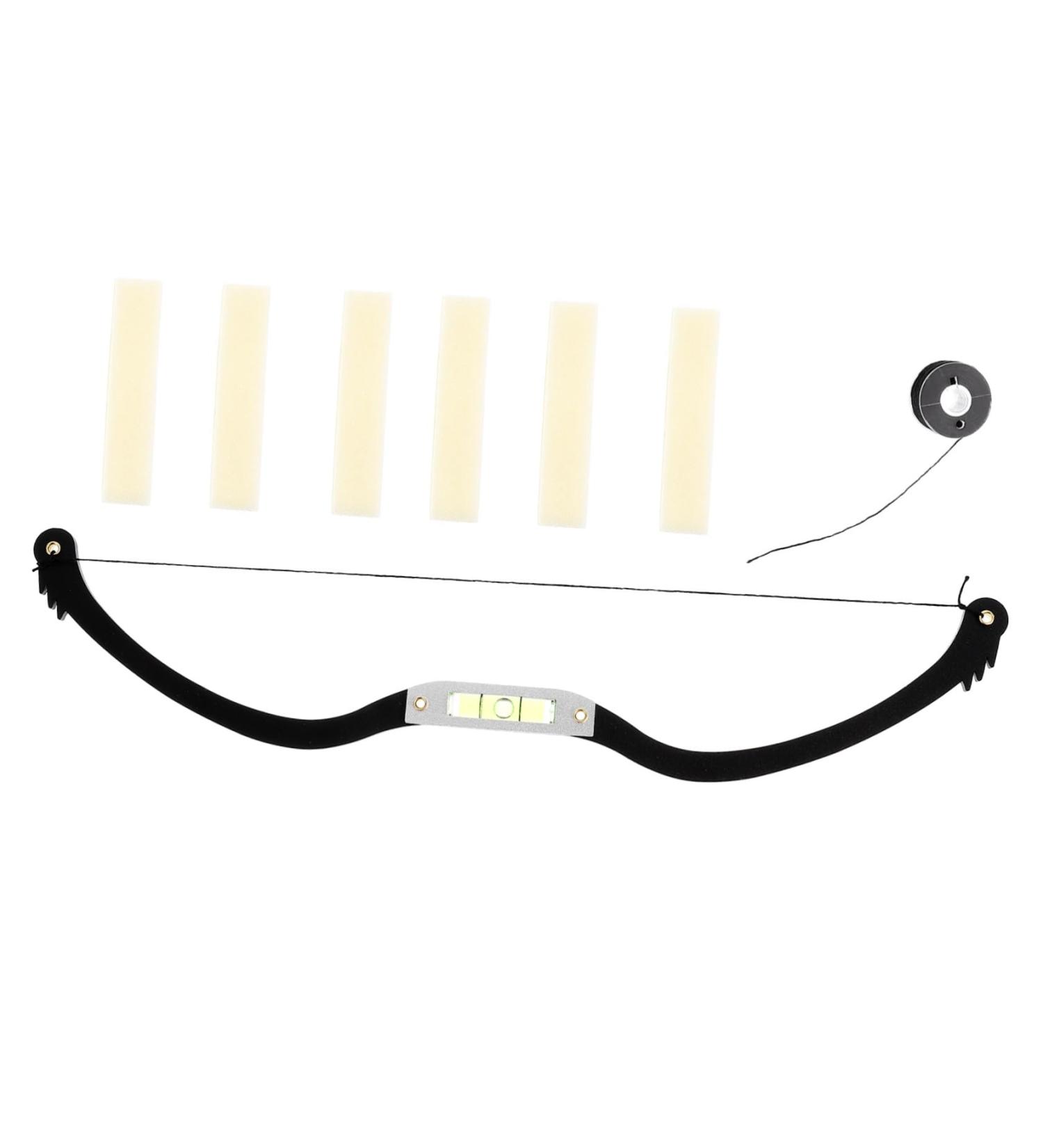 DRESSOOS Measuring Ruler 1 Set Arch embroidery eyebrow ruler wire pulling tools eyebrow marker Measuring Tool bow - Buy Online on GoSupps.com