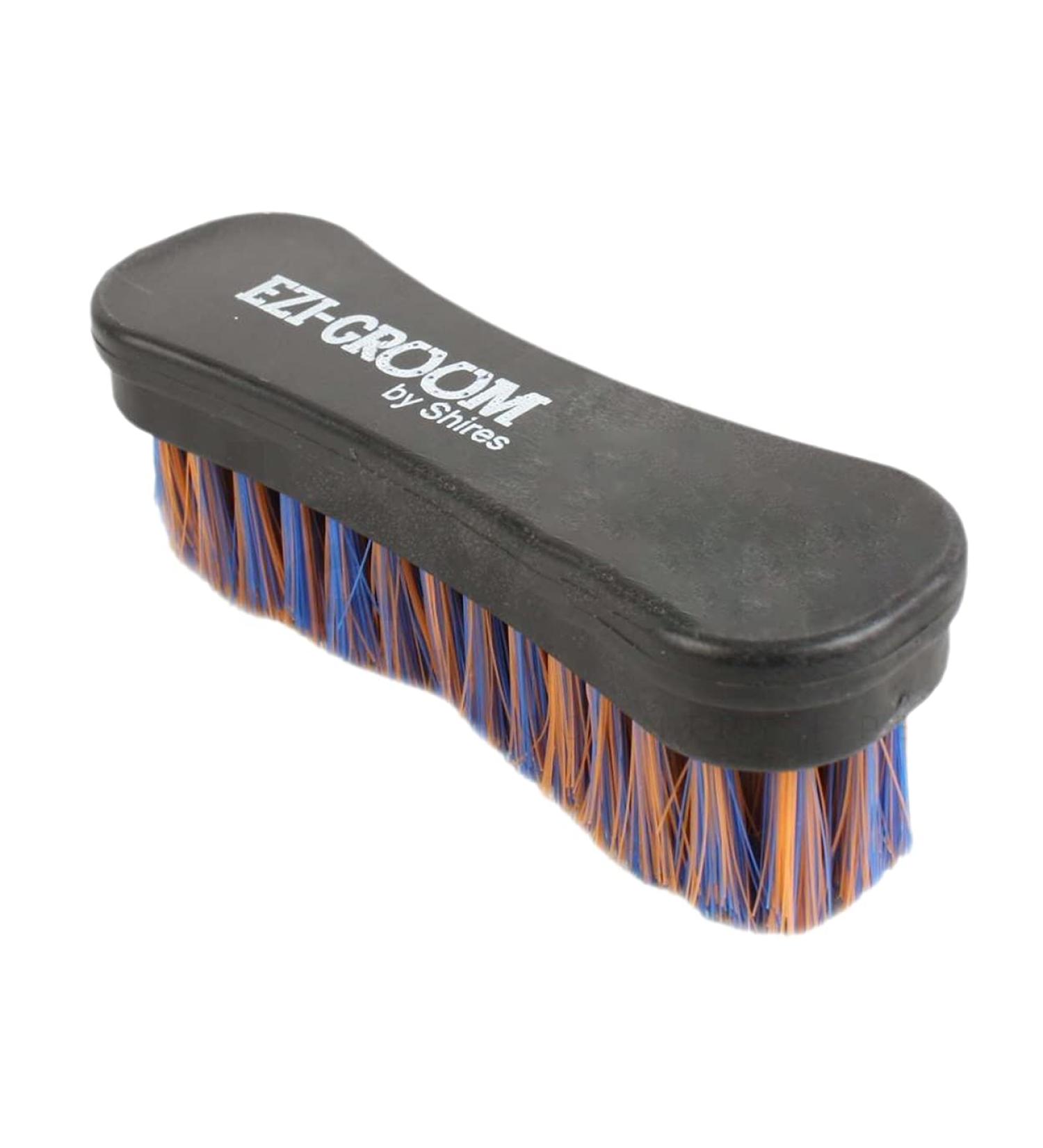 Shires Ezi Groom Face Brush One Size Blue Orange - Buy Online on GoSupps.com