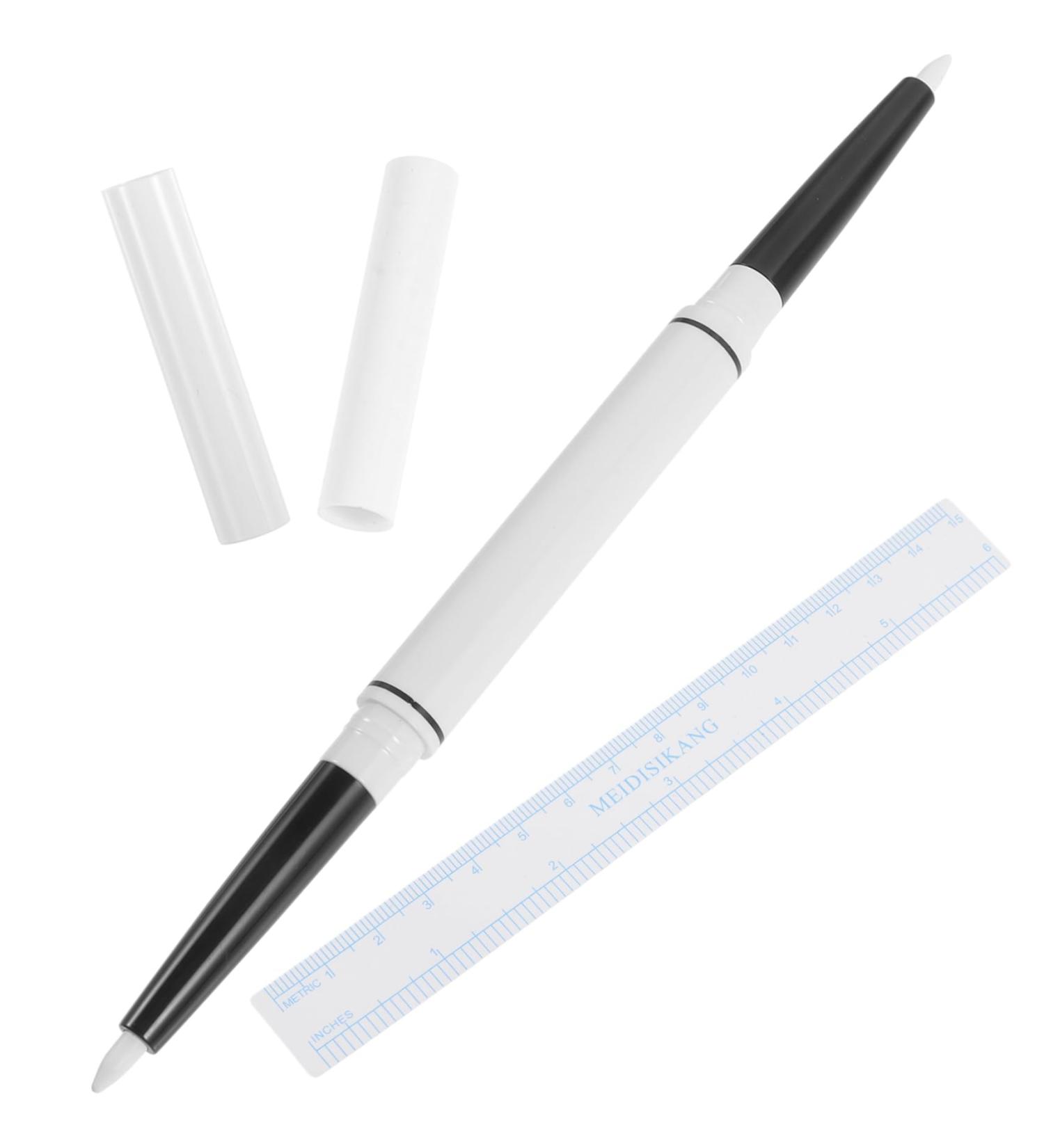 PLAFOPE 1 Set Eyebrow Position Pen Cosmetic Tattoos Marker Eyebrow Pen Depotting Palette Pens White Plastic - Buy Online on GoSupps.com