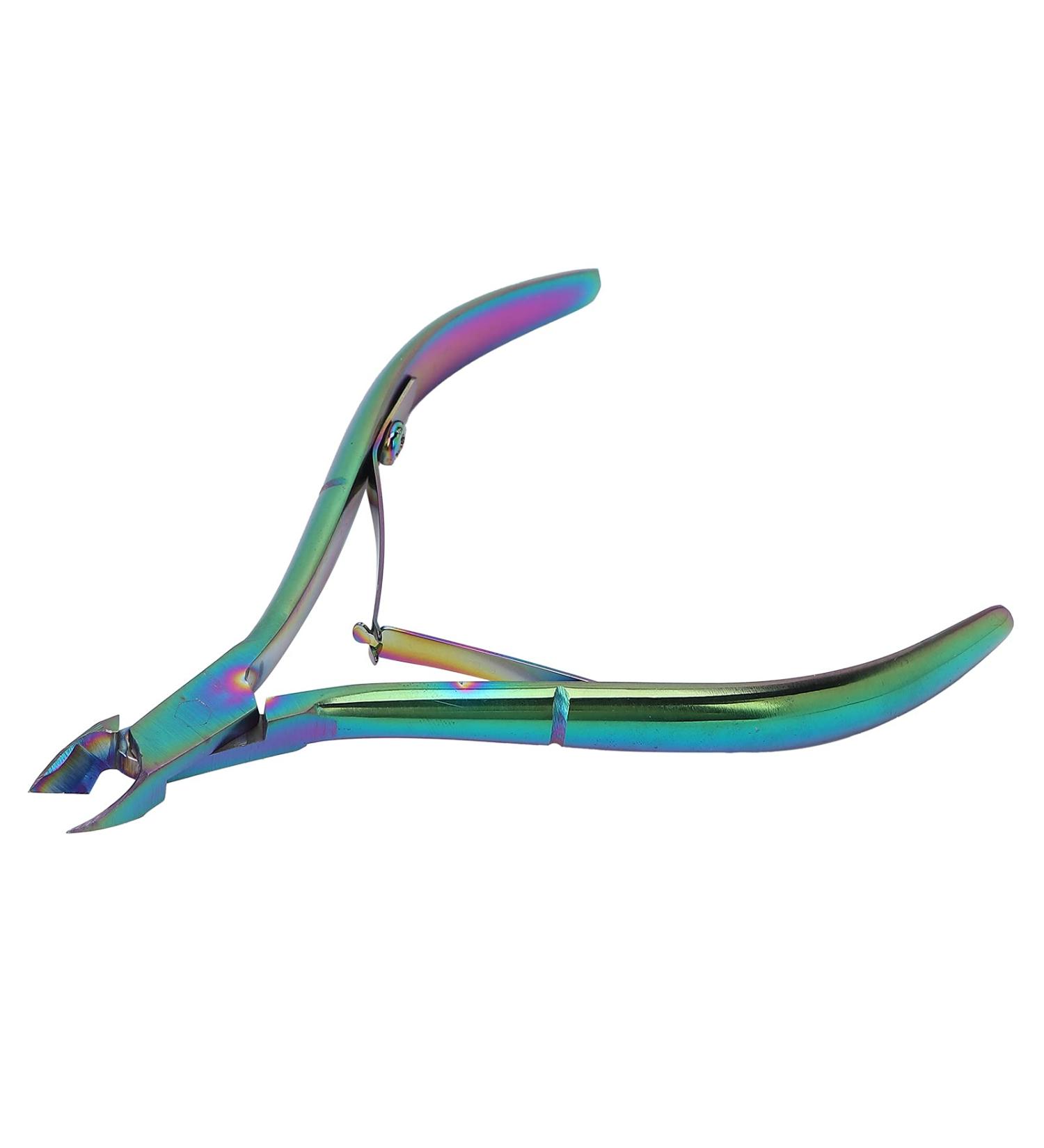 Cuticle Nippers Durable Cuticle Pusher Stainless Steel for Remove Dead Skin for Exfoliating for Manicure for Foot Care - Buy Online on GoSupps.com