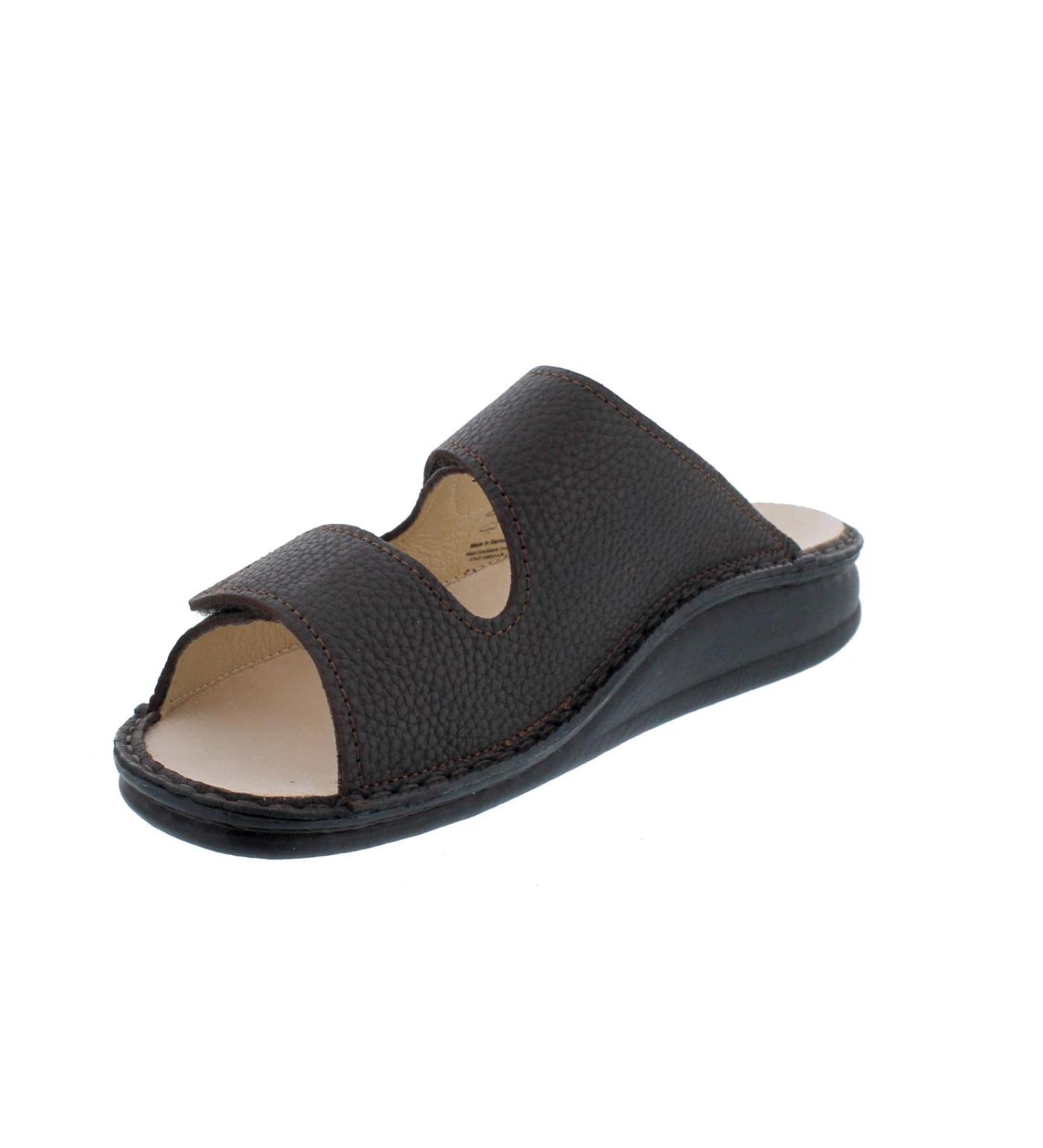 Finn Comfort RIAD Classic Line Oat Smooth Leather Coffee Interchangeable Footbed 1505-742432 8.5 UK Coffee - Buy Online on GoSupps.com