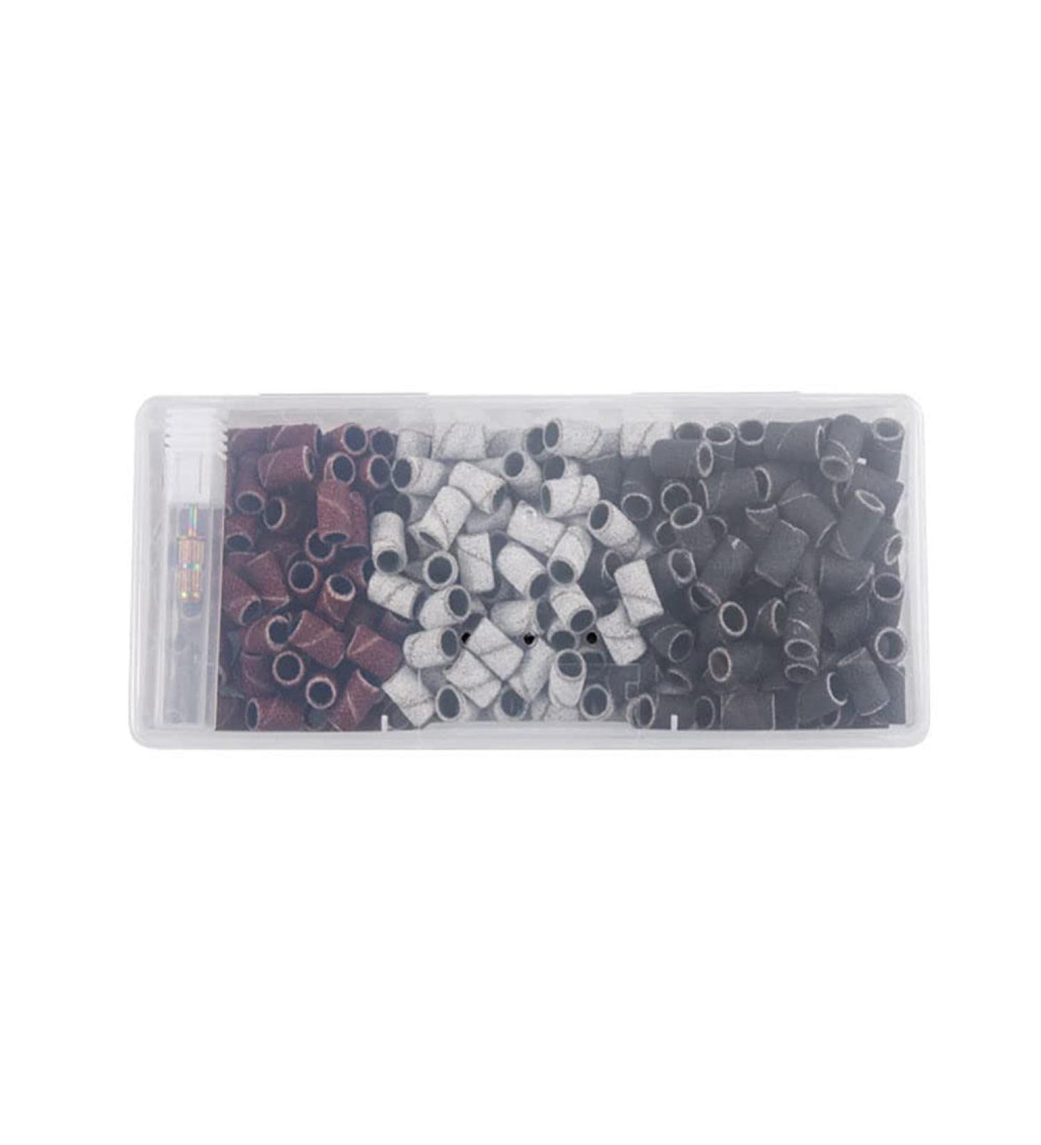 Lurrose 1Box sanding ring sanding bands for nail drill sanding nail bit nail sanding bands nail tech accessories mandrel nail bit nail grinding polisher nails gel girl Remover Resin gauze - Buy Online on GoSupps.com