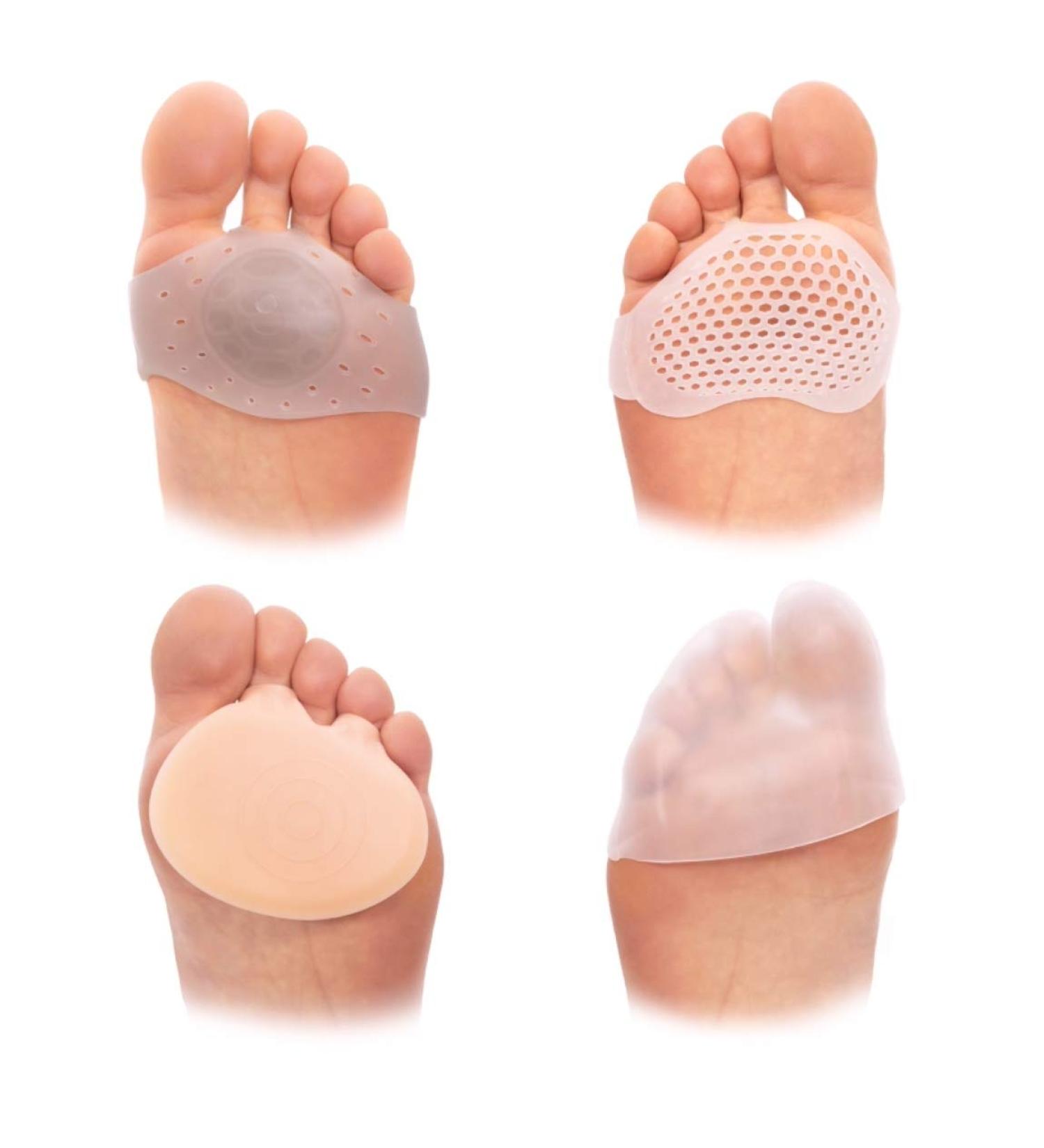 Metatarsal Pads for Comfort & Pain Relief | 4 Pairs of Cushions for High Heels Bunion Relief Runners & More - Men & Women - Buy Online on GoSupps.com