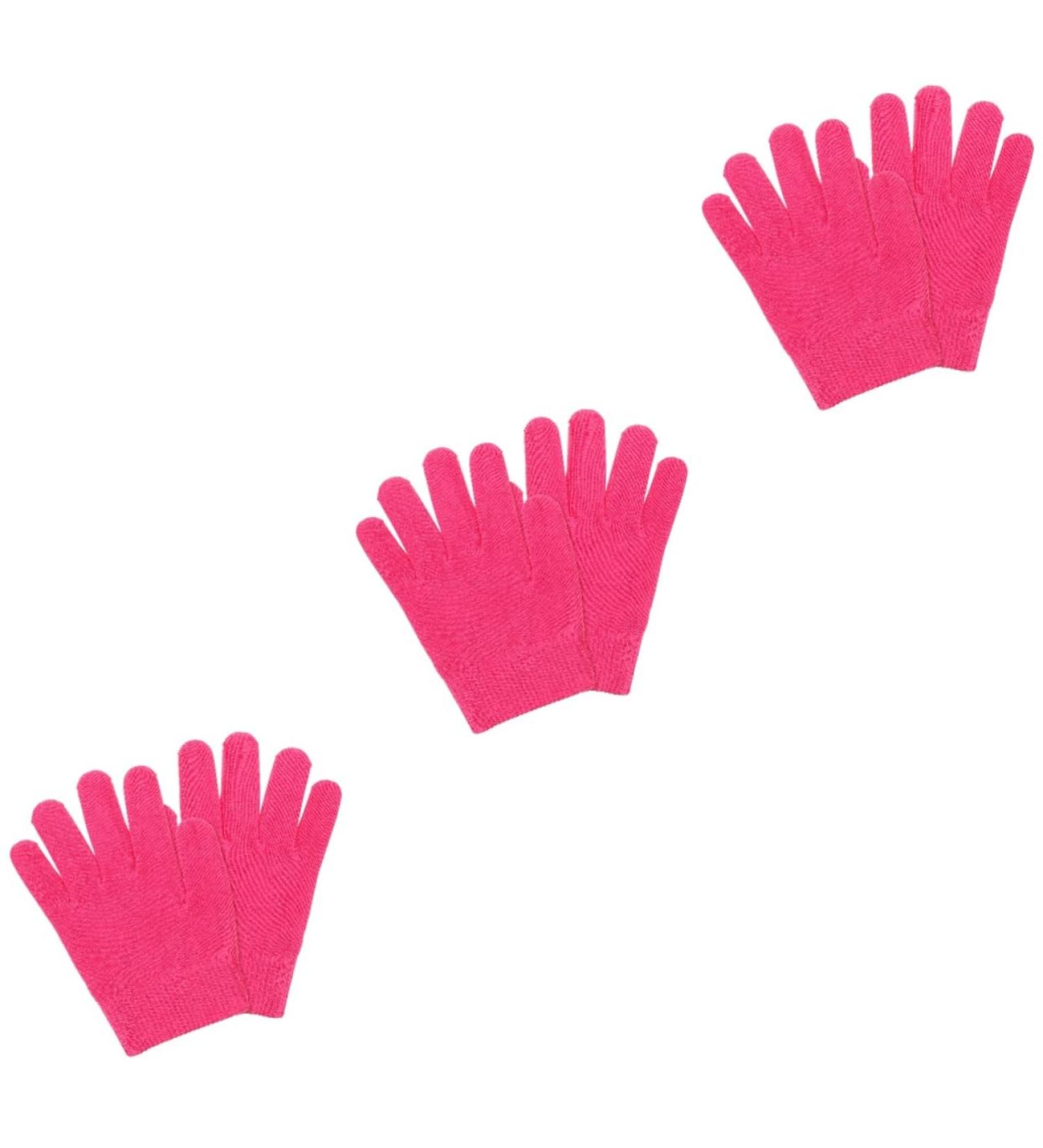 minkissy 3 Pairs Night Moisturizing Gloves Moisturizing Spa Gloves Exfoliating Gloves Hand Cares Gloves White Cotton Gloves for Dry Hands Hand Moisturizing Gloves Accessories Skin Care - Buy Online on GoSupps.com