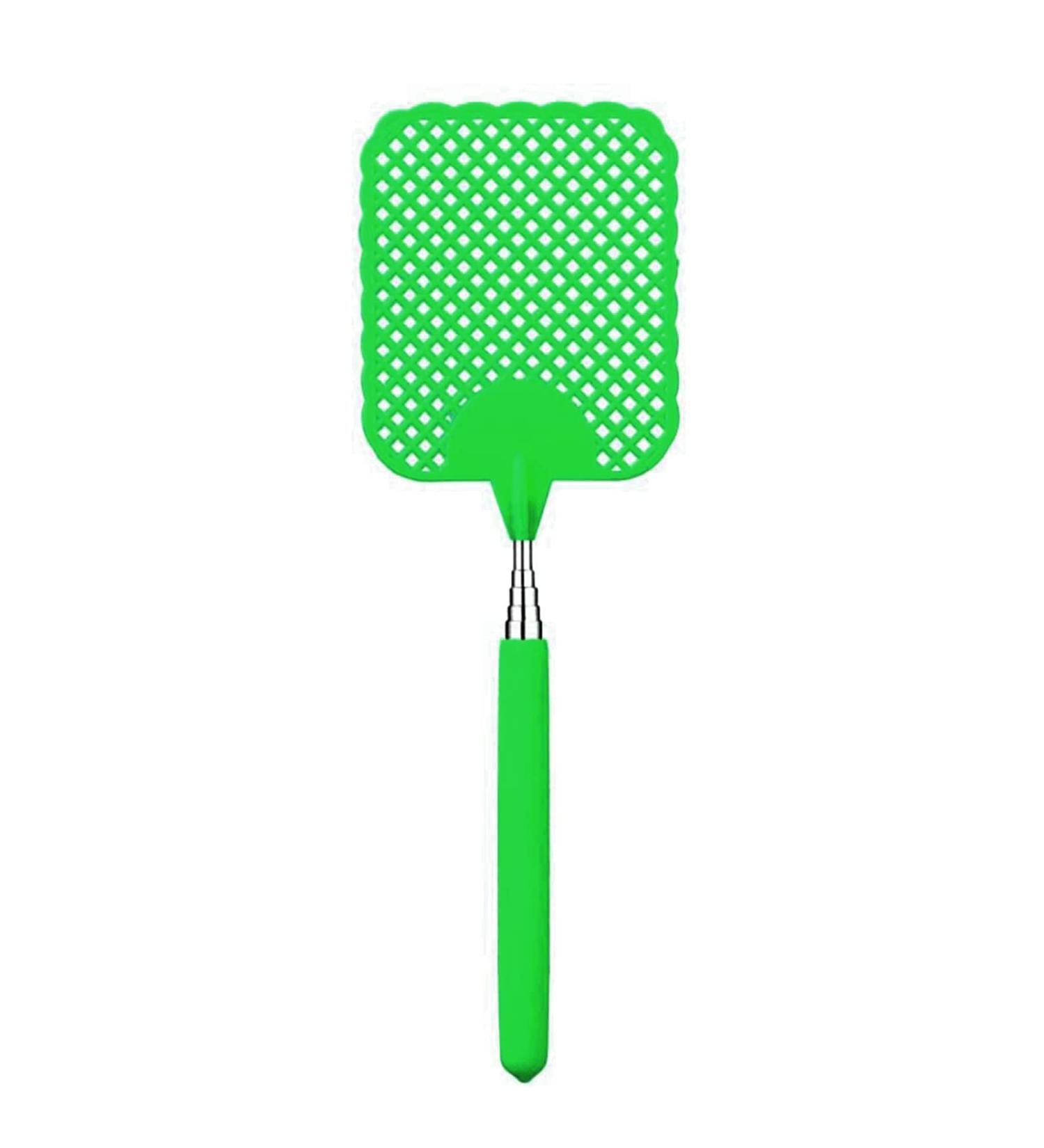 Olakin Extendable Fly Swatter - Insect & Mosquito Catcher for Effective Pest Control (Green) - Shop Internationally! - Buy Online on GoSupps.com