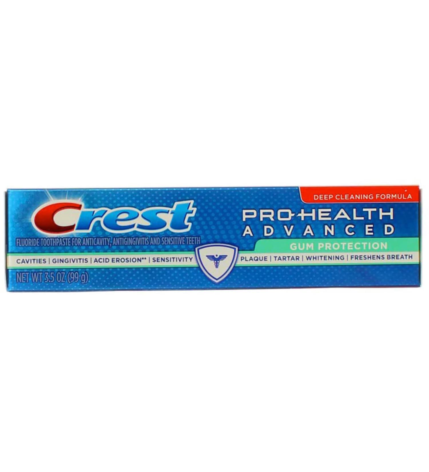 Crest Pro-Health Advanced Toothpaste Gum Protection 3.5 oz - Pack of 2 - Best for Gum Health - Buy Online on GoSupps.com
