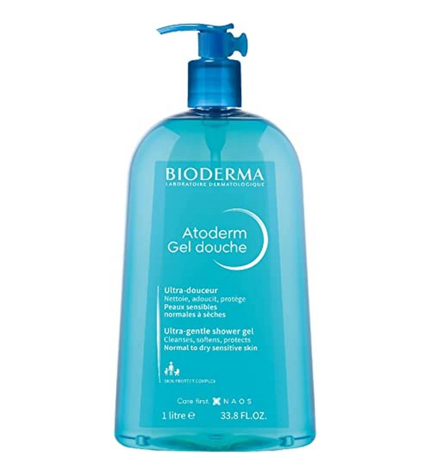 Bioderma Atoderm Ultra-Gentle Shower Gel 33.80 fl oz - Hydrating Sensitive Skin Care - Buy Online on GoSupps.com