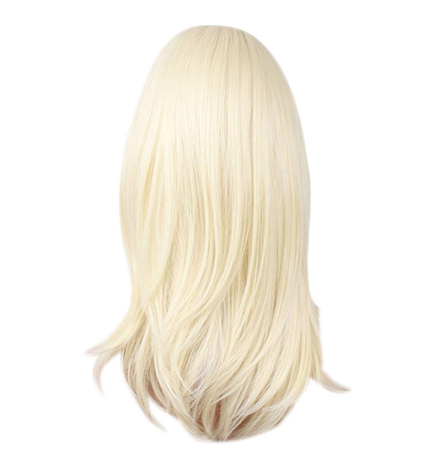 Buy Kashyk Wig for Women - Medium Straight Full Lace Hair Wig for Everyday Anime & Party Costumes | 45cm Fashion Wigs - Buy Online on GoSupps.com