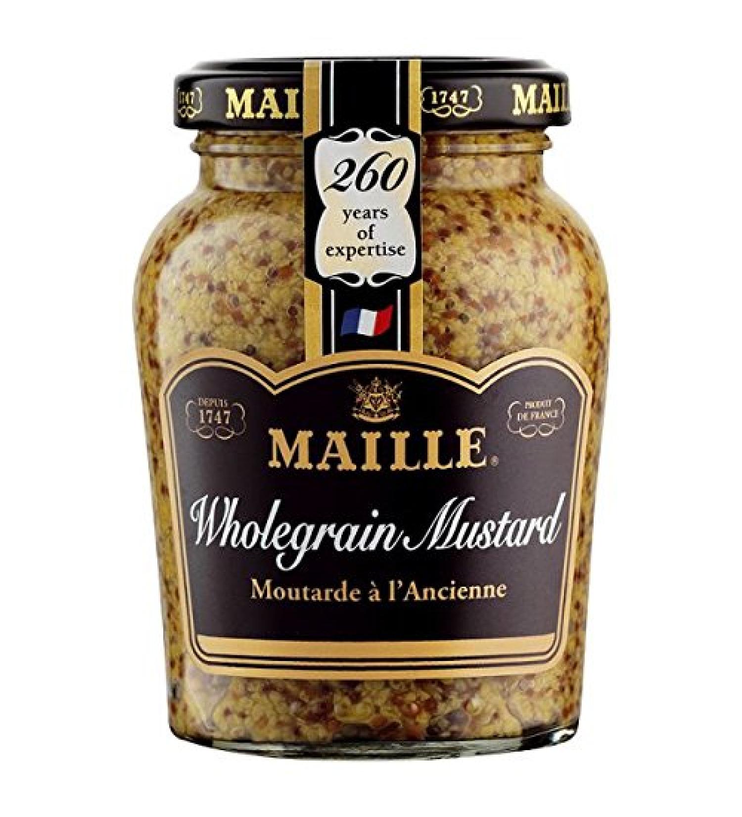 Maille Maille Full Flower Mustard 210g (pack of 6 x 210g)