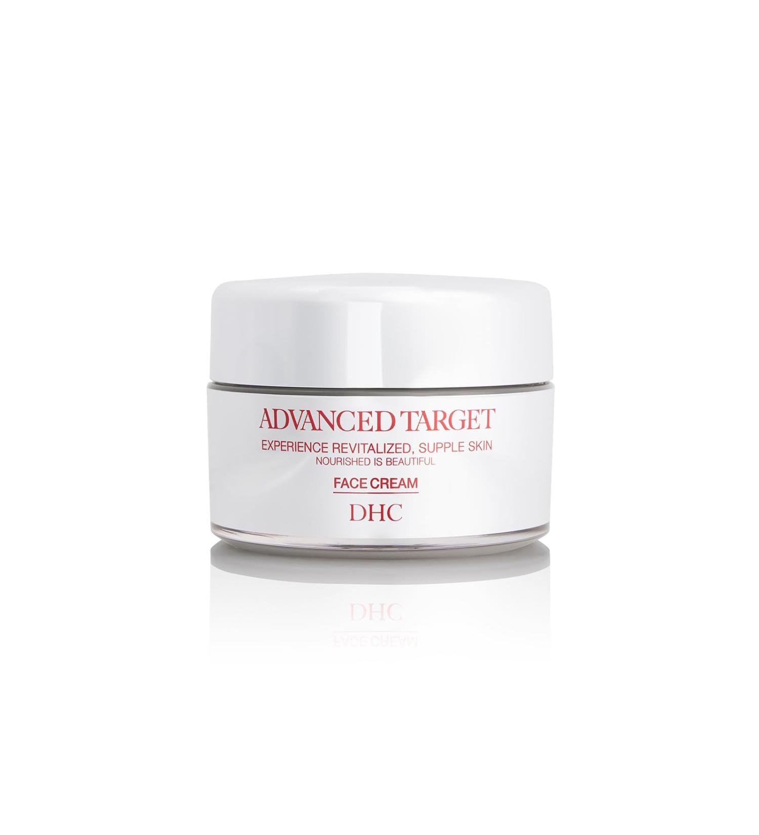DHC Advanced Target Face Cream Targeted Revitalizing Cream for Face and Jawline 1.7 oz. Net Wt. (50g) - Buy Online on GoSupps.com