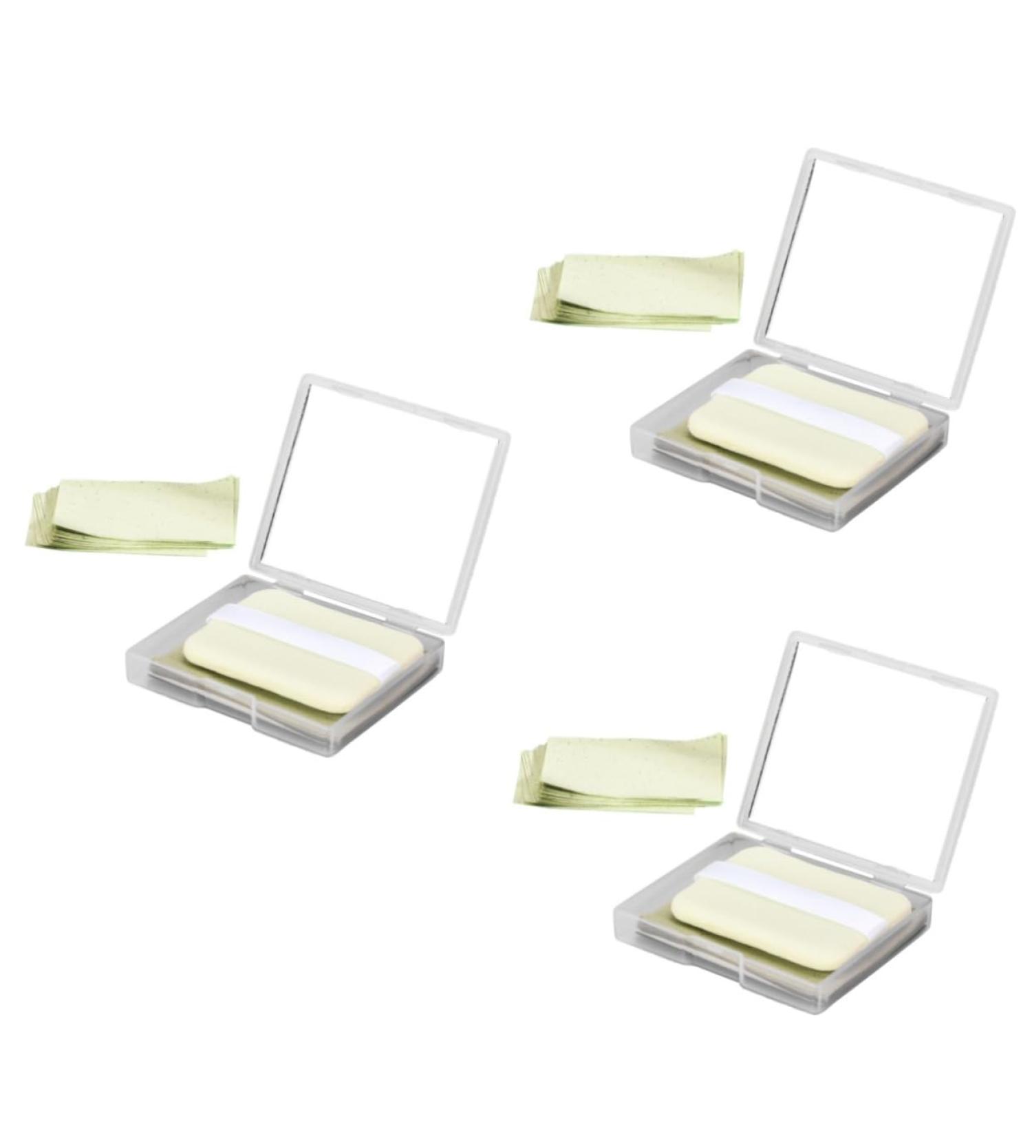 FRCOLOR 3 Sets Oil Blotting Paper Face Blotting Paper Oil Absorbing Sheets Oil Control Paper Oil Control Blotting Paper Oil Control Film Makeup Tools Oil Control Facial Tissue Clean Glass - Buy Online on GoSupps.com