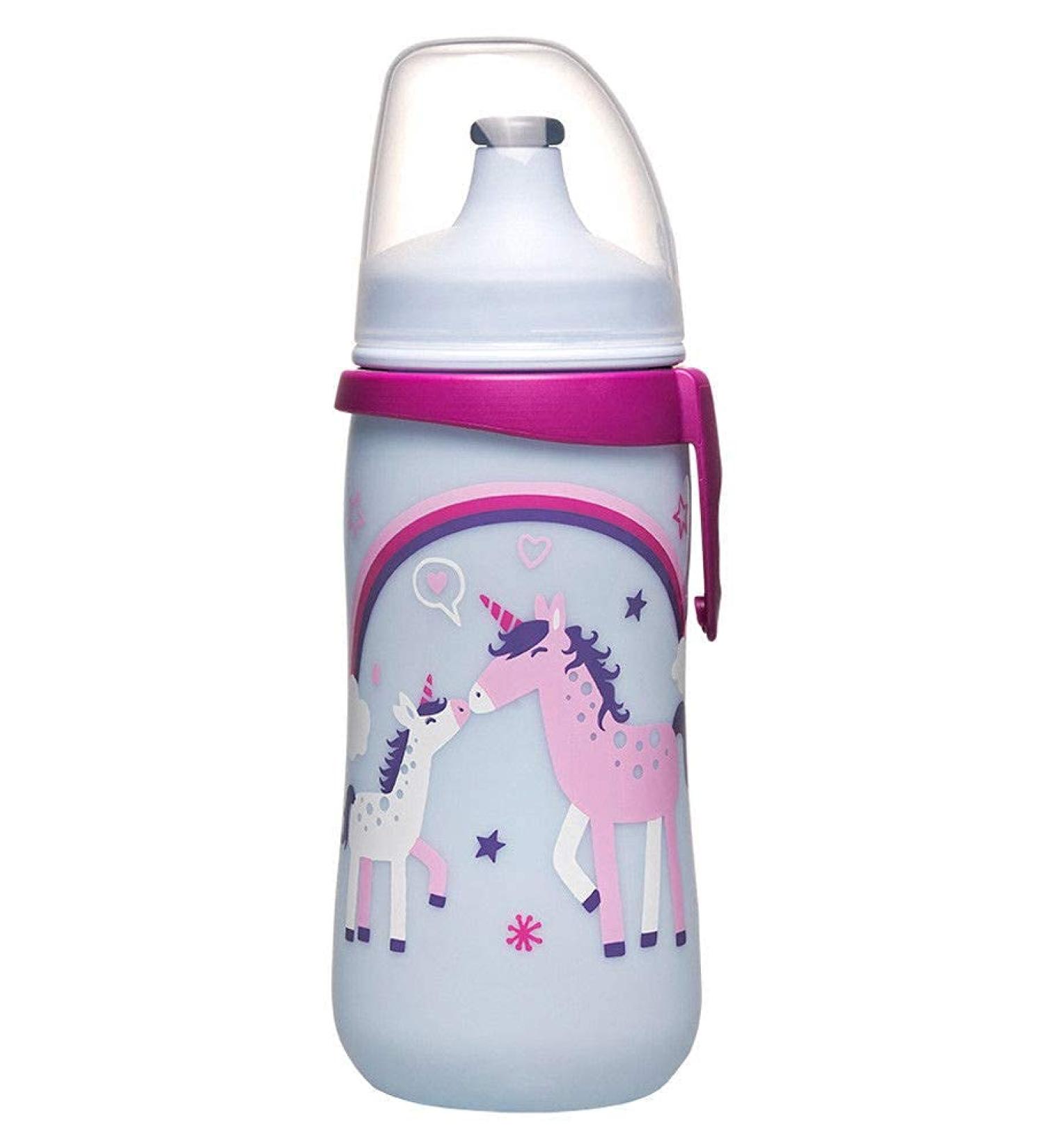 Nip Drinking Cup for Kids - Unicorn Push-Pull Sippy Cup (330ml 18 Months+) - International Shipping - Buy Online on GoSupps.com