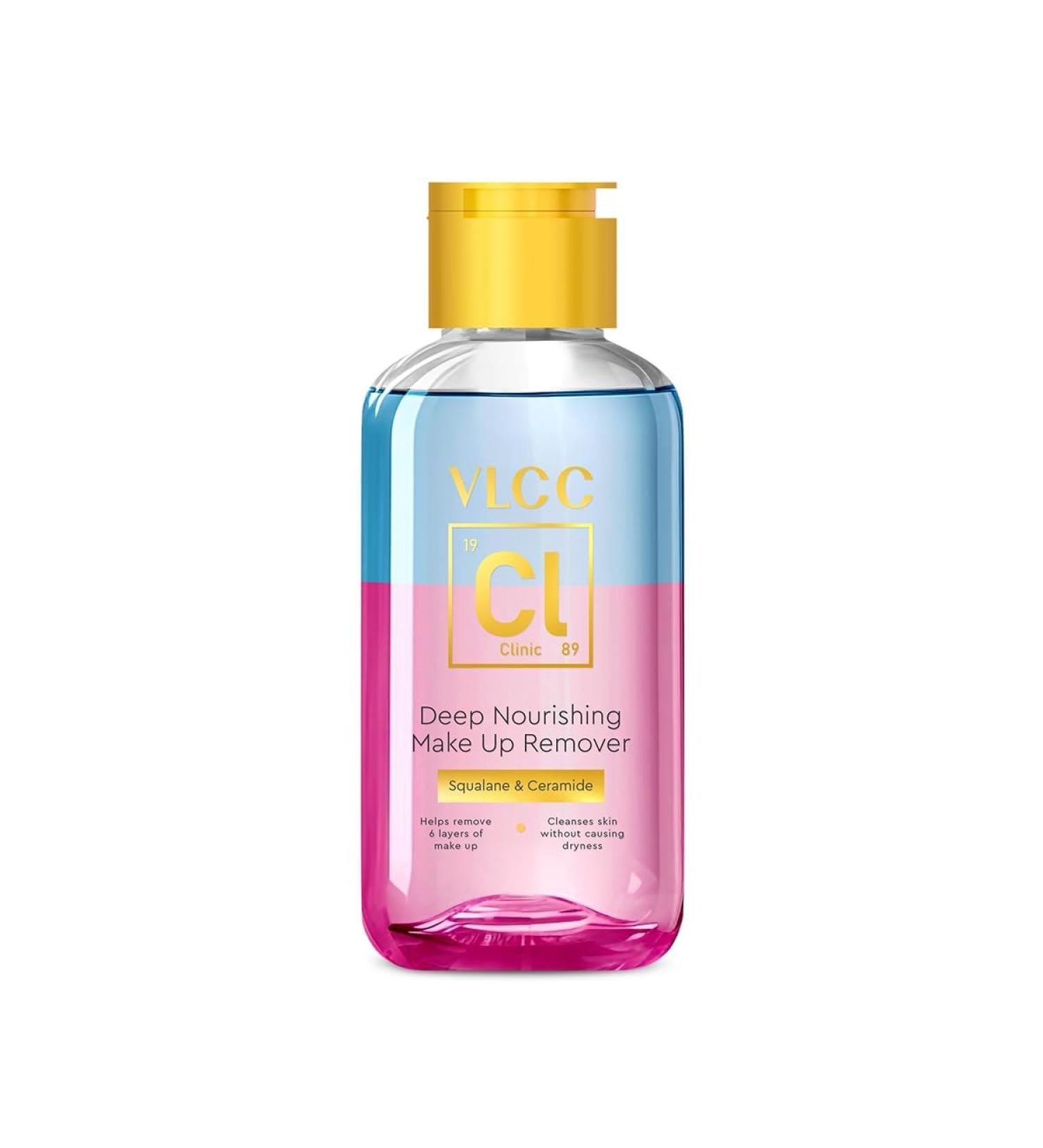 Clinic Deep Nourishing Makeup Remover 125ml | Biphasic Formula | Hydrating & Effective | Removes Up to 6 Layers of Makeup - Shop Internationally - Buy Online on GoSupps.com