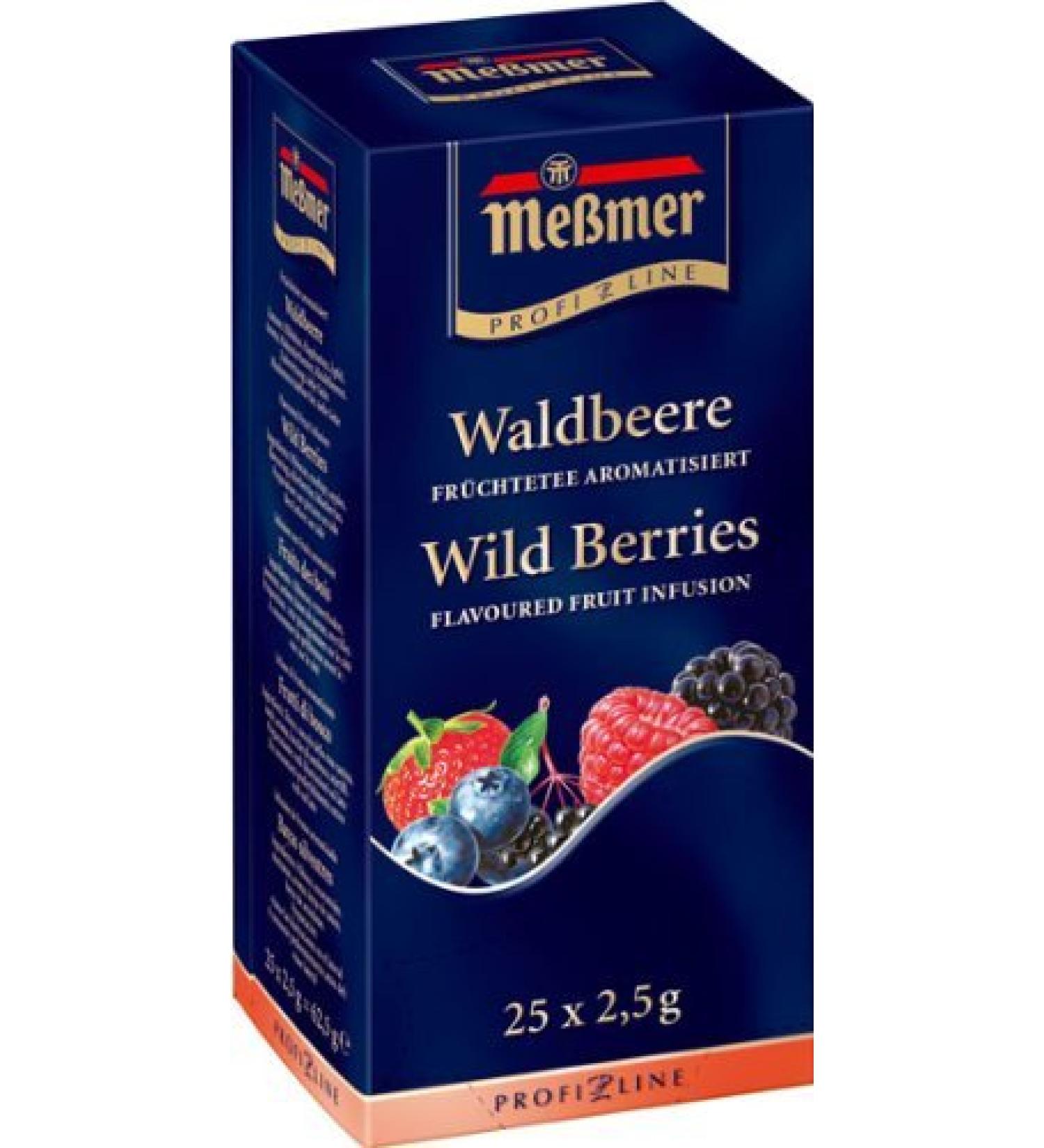 Messmer ProfiLine Wild Berry 25 x 2.5 g