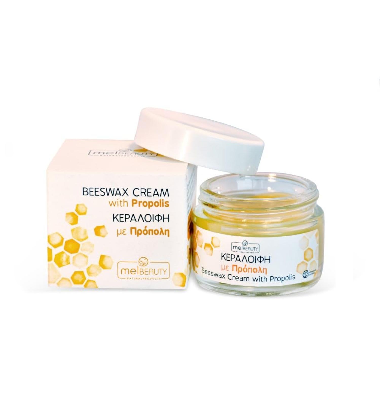  Melissokomiki Dodecanesse MelBeauty Beeswax Cream with Propolis 30ml | Beeswax ointment - Buy Online on GoSupps.com