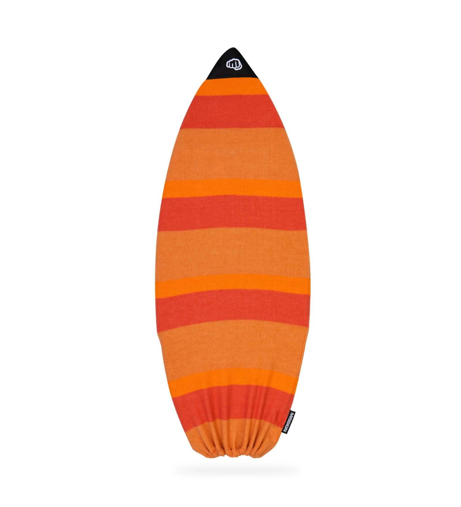MISSION Boat Gear Board SOX Wakesurf Board and Wakeboard Bag Sock Creamsicle Small Point Nose, 55"