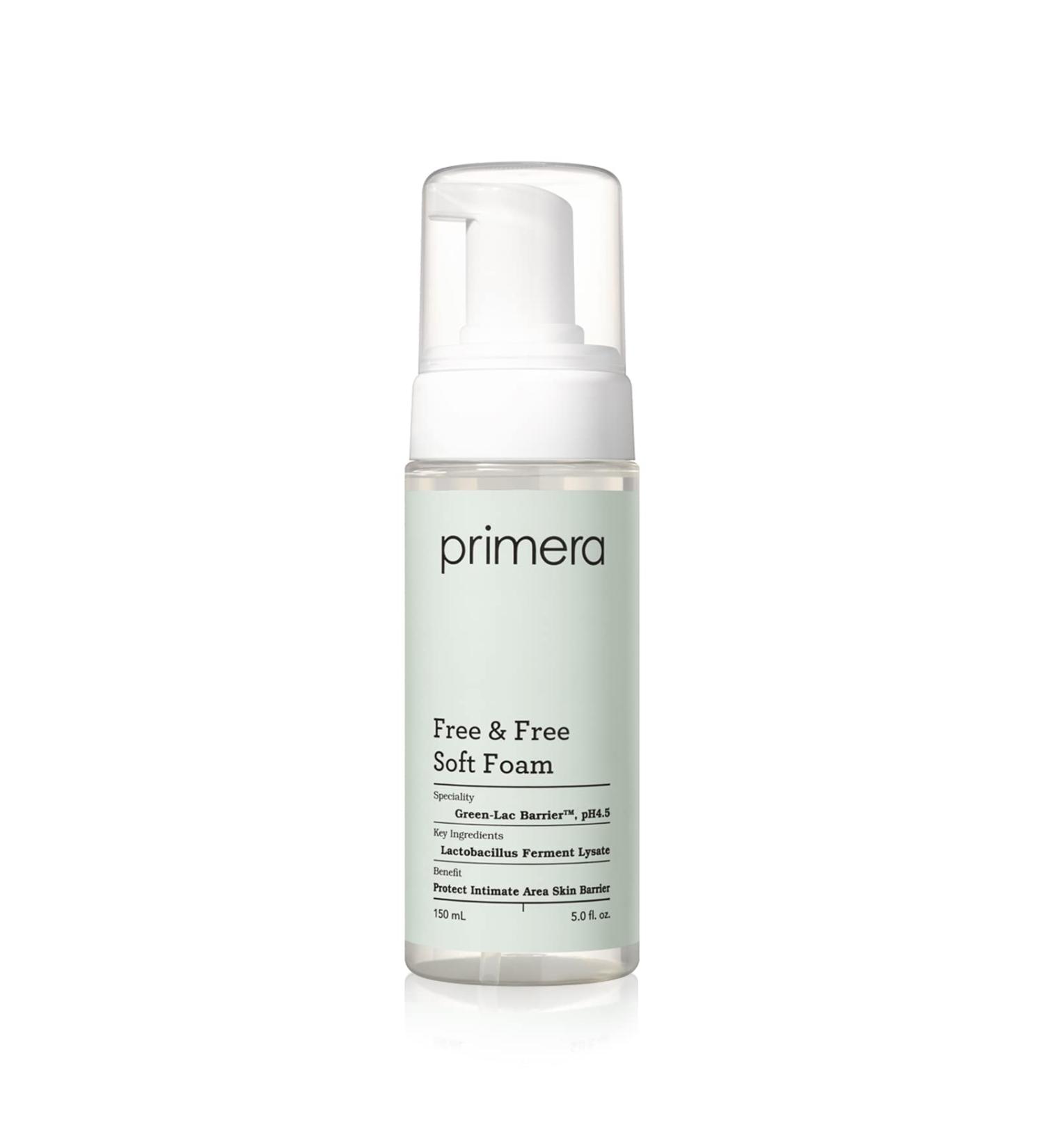 PRIMERA Free Soft Foam - Gentle Feminine Wash by Amorepacific | Mild & Refreshing Cleanser | 5.07 Oz - International Shipping Available - Buy Online on GoSupps.com